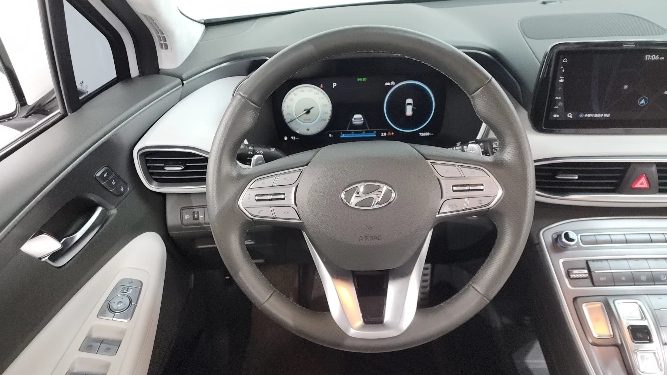 Hyundai Santa Fe Gasoline 2.5T 4WD Calligraphy, 2021 г. 72796 км. — фото 13