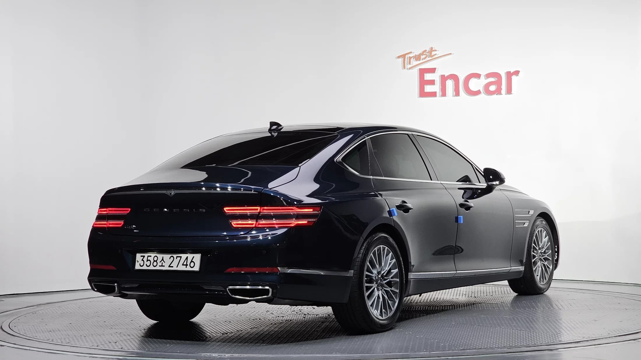 Genesis G80 Gasoline 2.5 Turbo 2WD, 2022 г. 70717 км. — фото 2