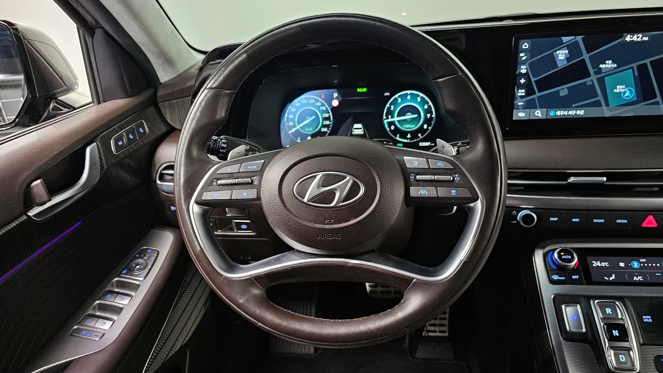Hyundai Palisade Gasoline 3.8 4WD Calligraphy, 2023 г. 53596 км. — фото 13