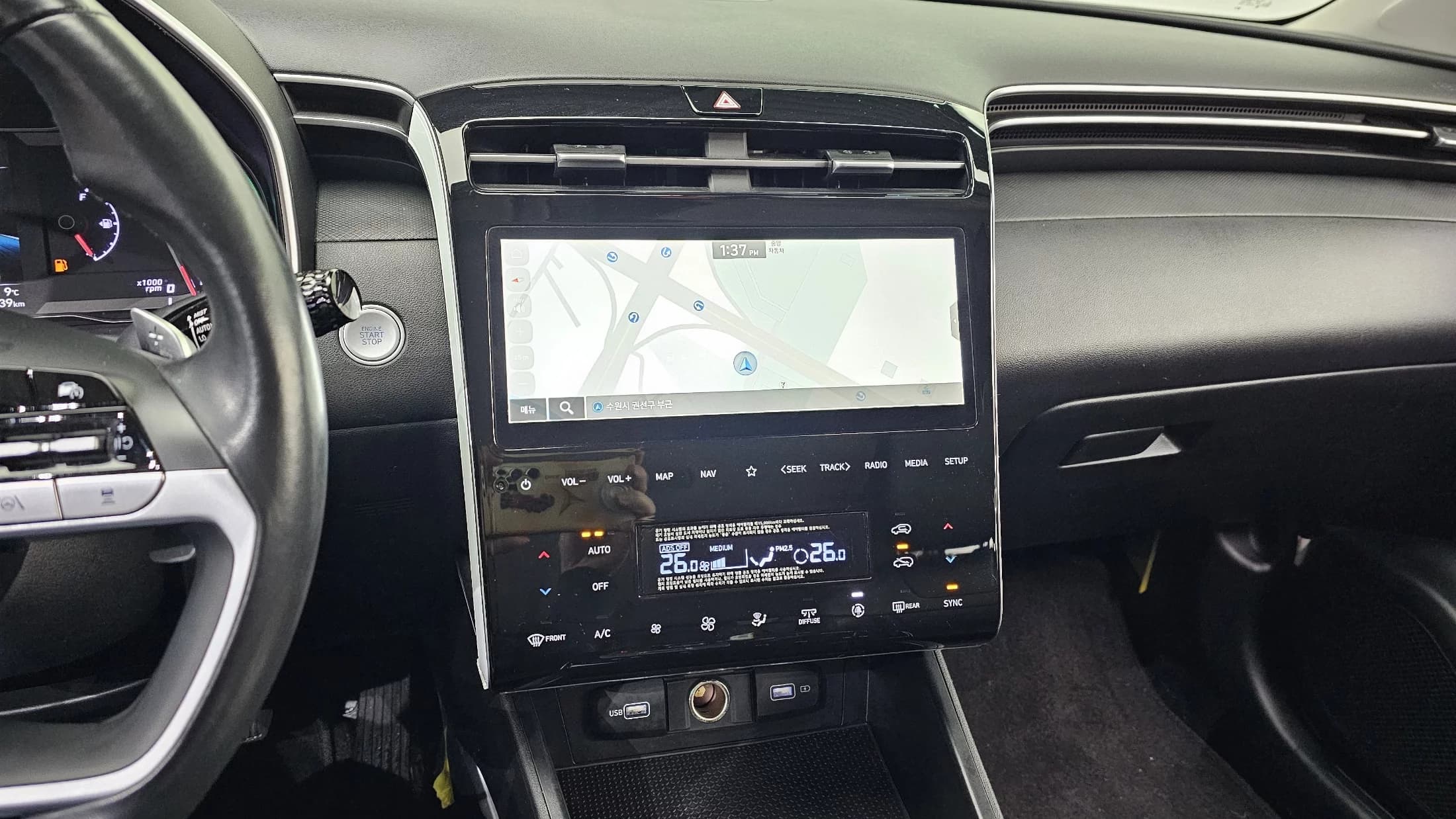 Hyundai Tucson Gasoline 1.6 Turbo 2WD Premium, 2021 г. 32675 км. — фото 14