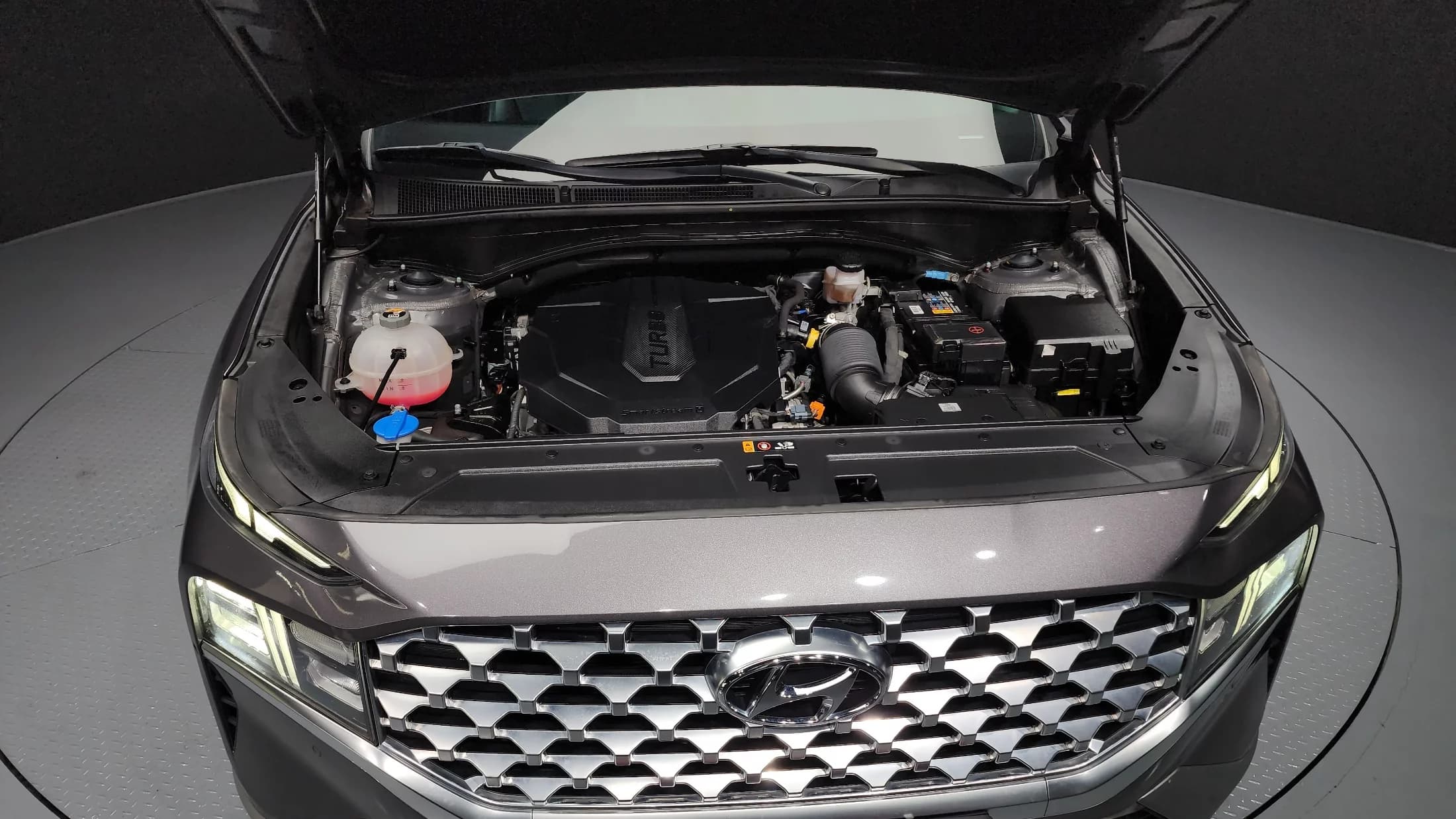 Hyundai Santa Fe Diesel 2.2 2WD Premium Choice, 2021 г. 92617 км. — фото 6