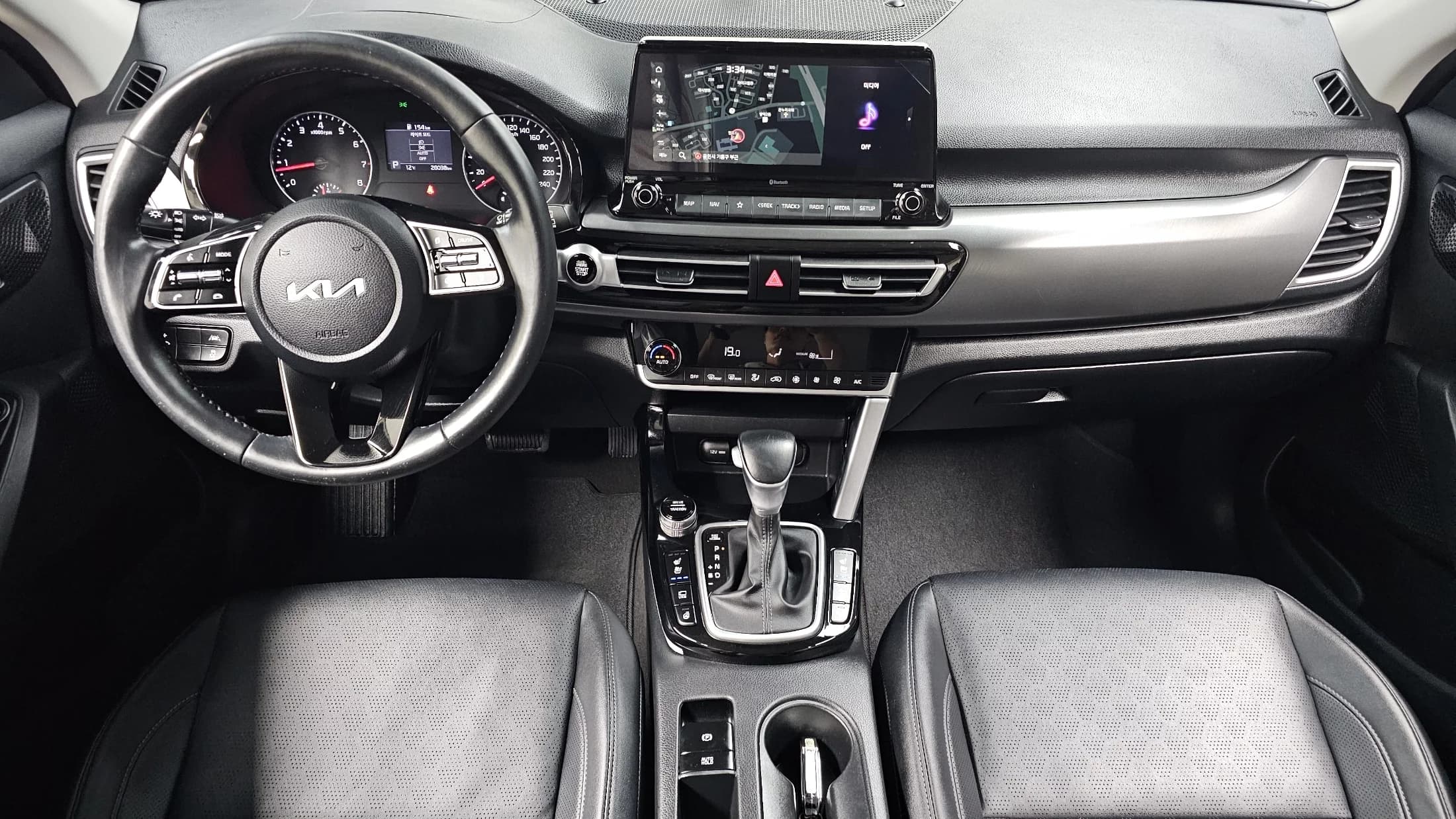 Kia Seltos Gasoline 1.6 Turbo 2WD Prestige, 2021 г. 28149 км. — фото 7