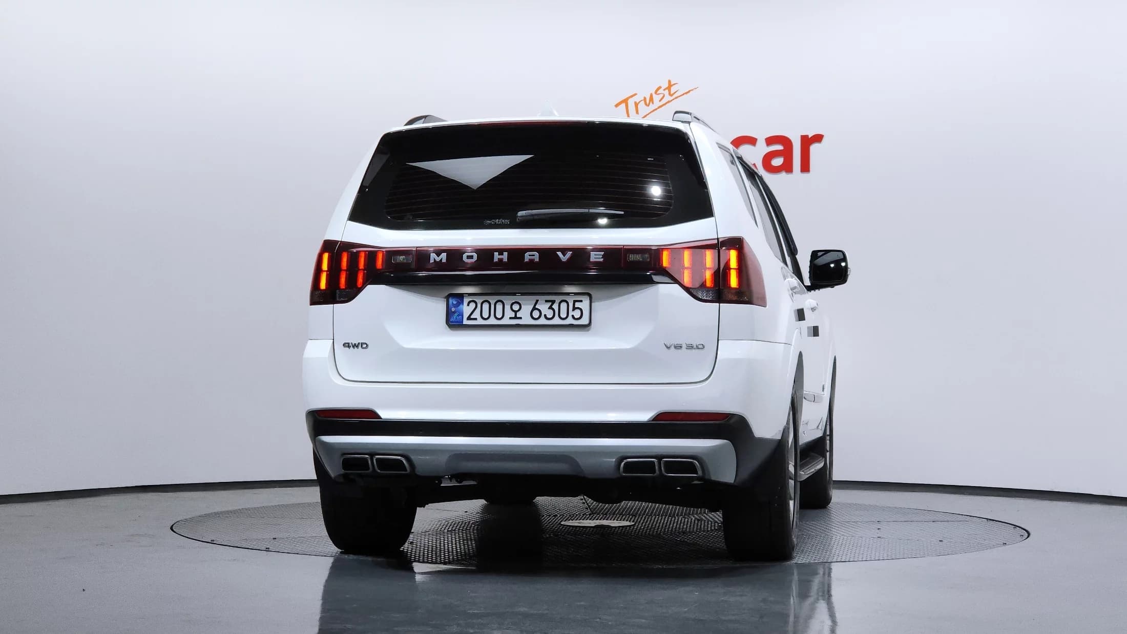 Kia Mohave Diesel 3.0 4WD 6-Seater Masters, 2021 г. 87617 км. — фото 4