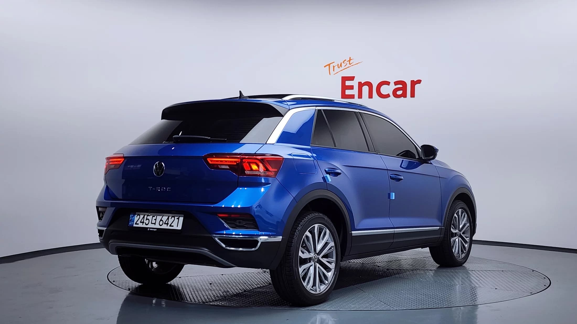 Volkswagen T-ROC 2.0 TDI Prestige, 2021 г. 40922 км. — фото 2