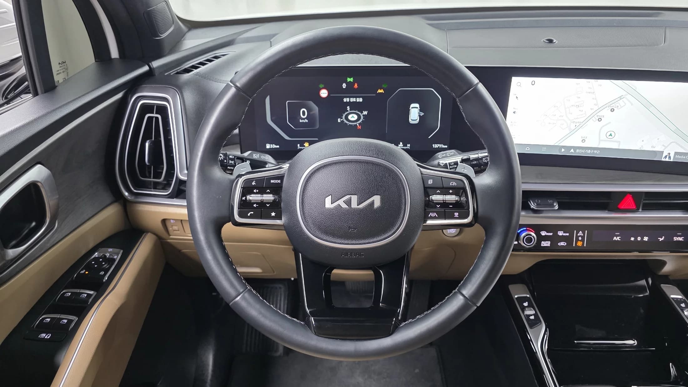 Kia Sorento Gasoline 2.5T 2WD Prestige, 2024 г. 13744 км. — фото 13