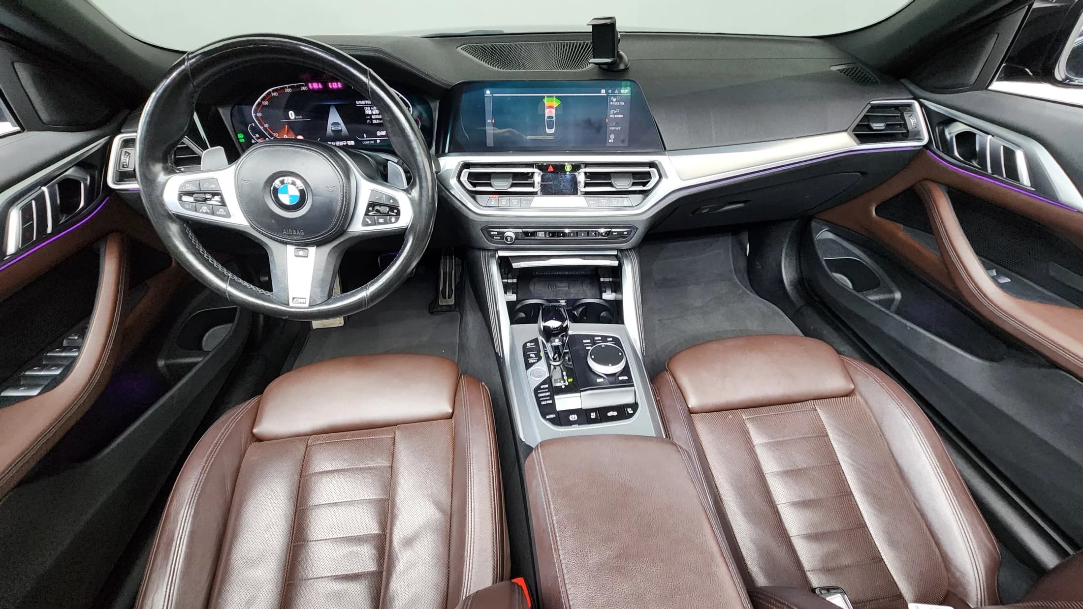 BMW 4-Series 420i M Sport Convertible, 2022 г. 87802 км. — фото 7