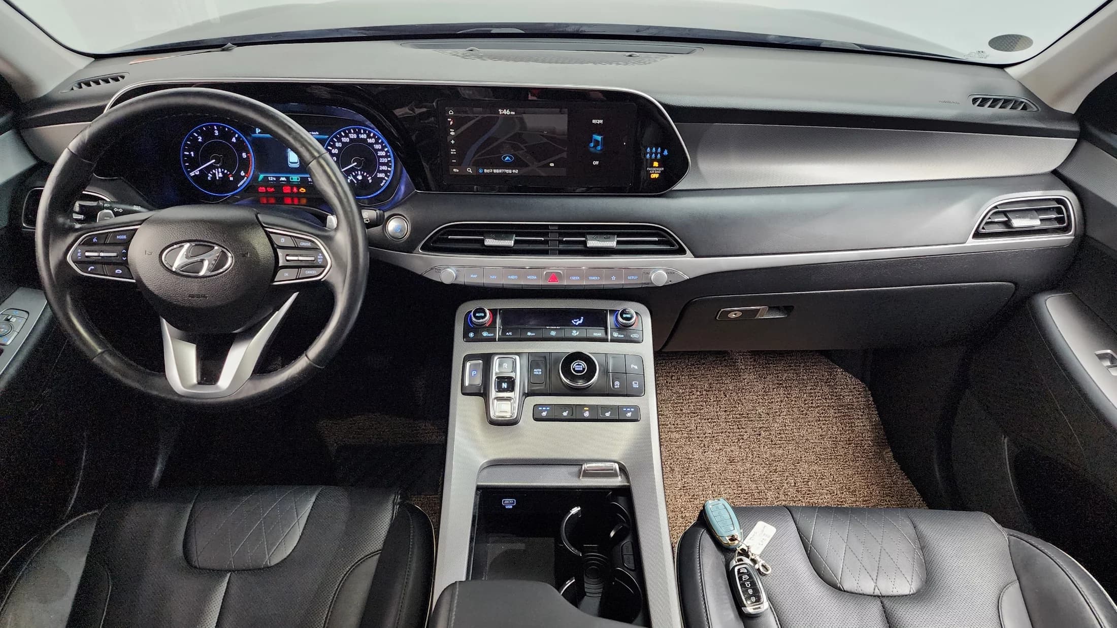 Hyundai Palisade Diesel 2.2 2WD Exclusive, 2021 г. 150964 км. — фото 7