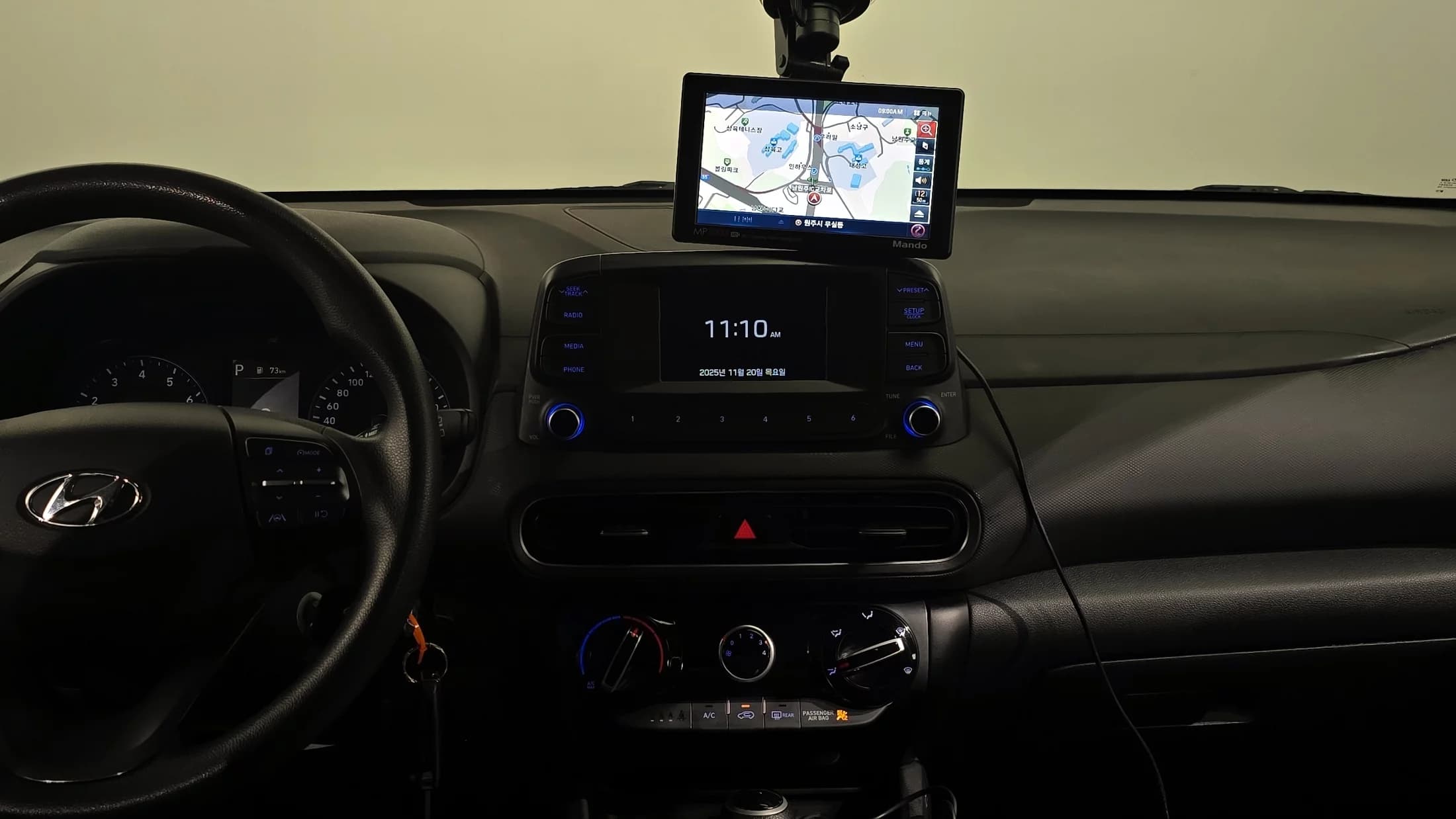 Hyundai Kona Gasoline 1.6 Turbo 2WD Smart, 2021 г. 145750 км. — фото 19