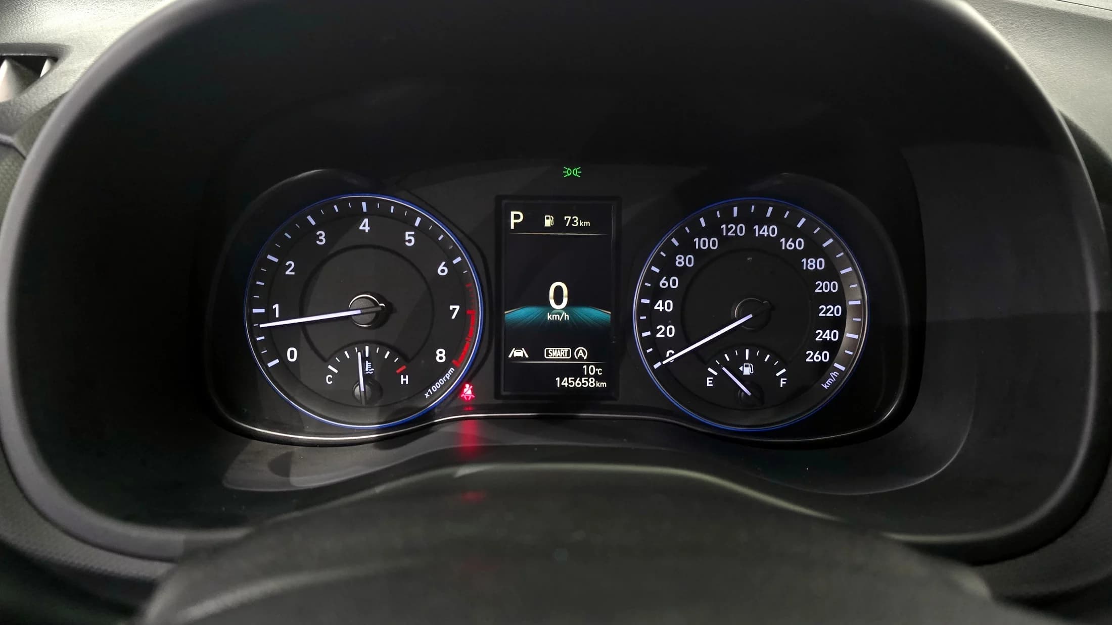 Hyundai Kona Gasoline 1.6 Turbo 2WD Smart, 2021 г. 145750 км. — фото 8