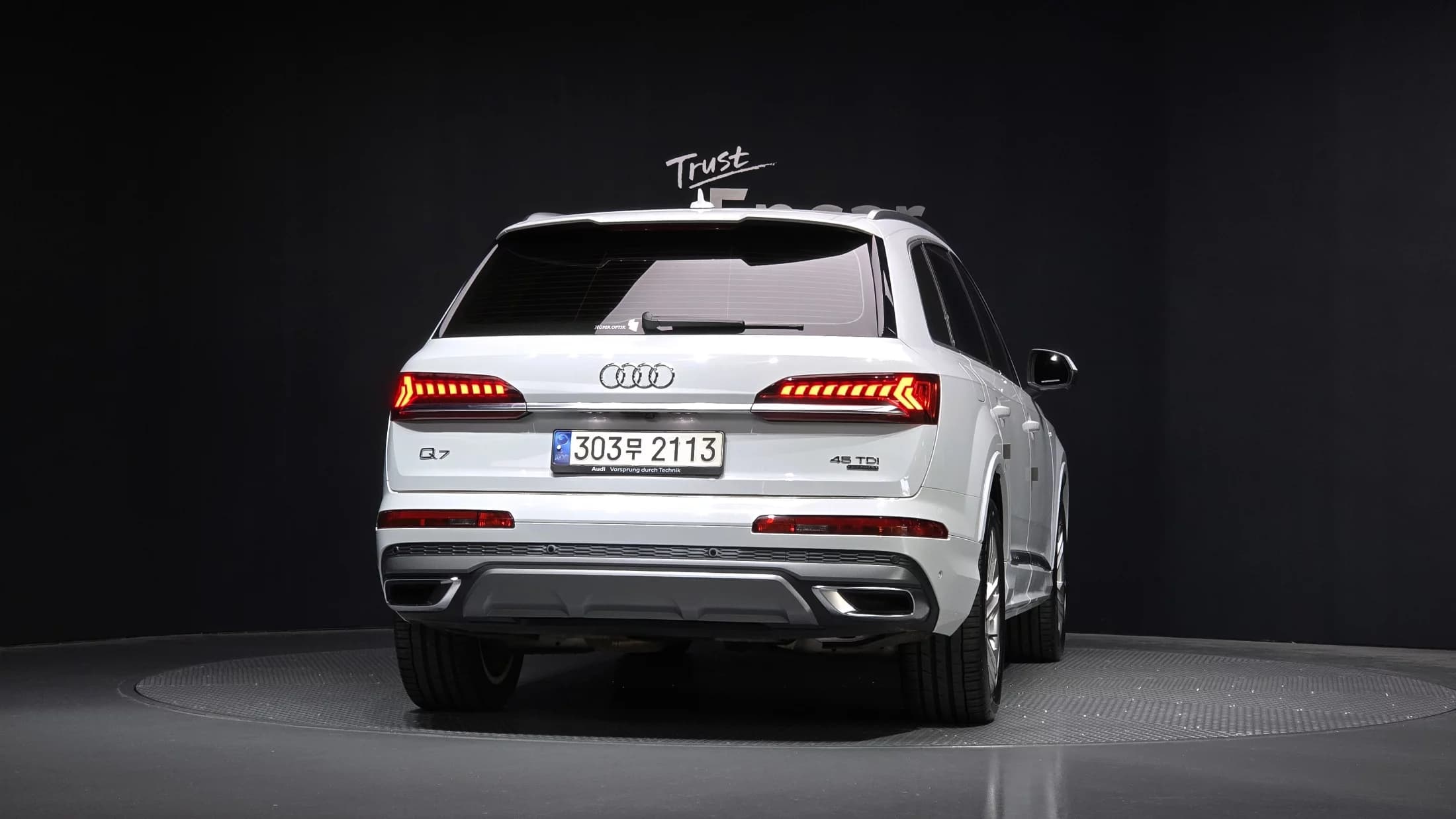 Audi Q7 45 TDI Quattro Premium, 2021 г. 78562 км. — фото 4