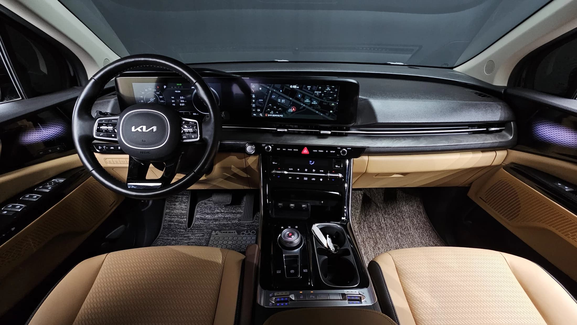 Kia Carnival Gasoline 7-Seater Signature, 2022 г. 16896 км. — фото 7