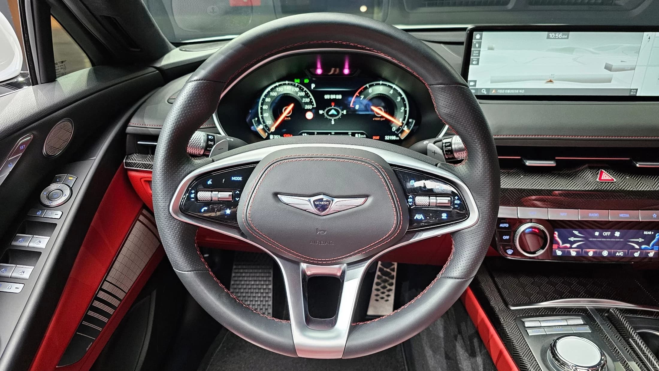 Genesis G80 Gasoline 3.5 Turbo AWD, 2023 г. 32205 км. — фото 13