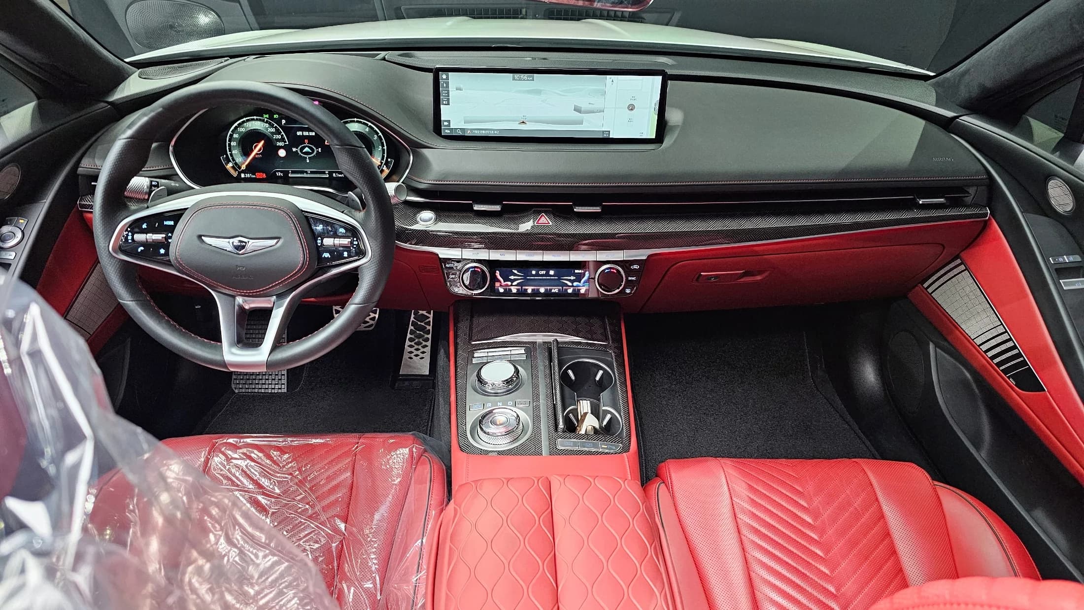 Genesis G80 Gasoline 3.5 Turbo AWD, 2023 г. 32205 км. — фото 7