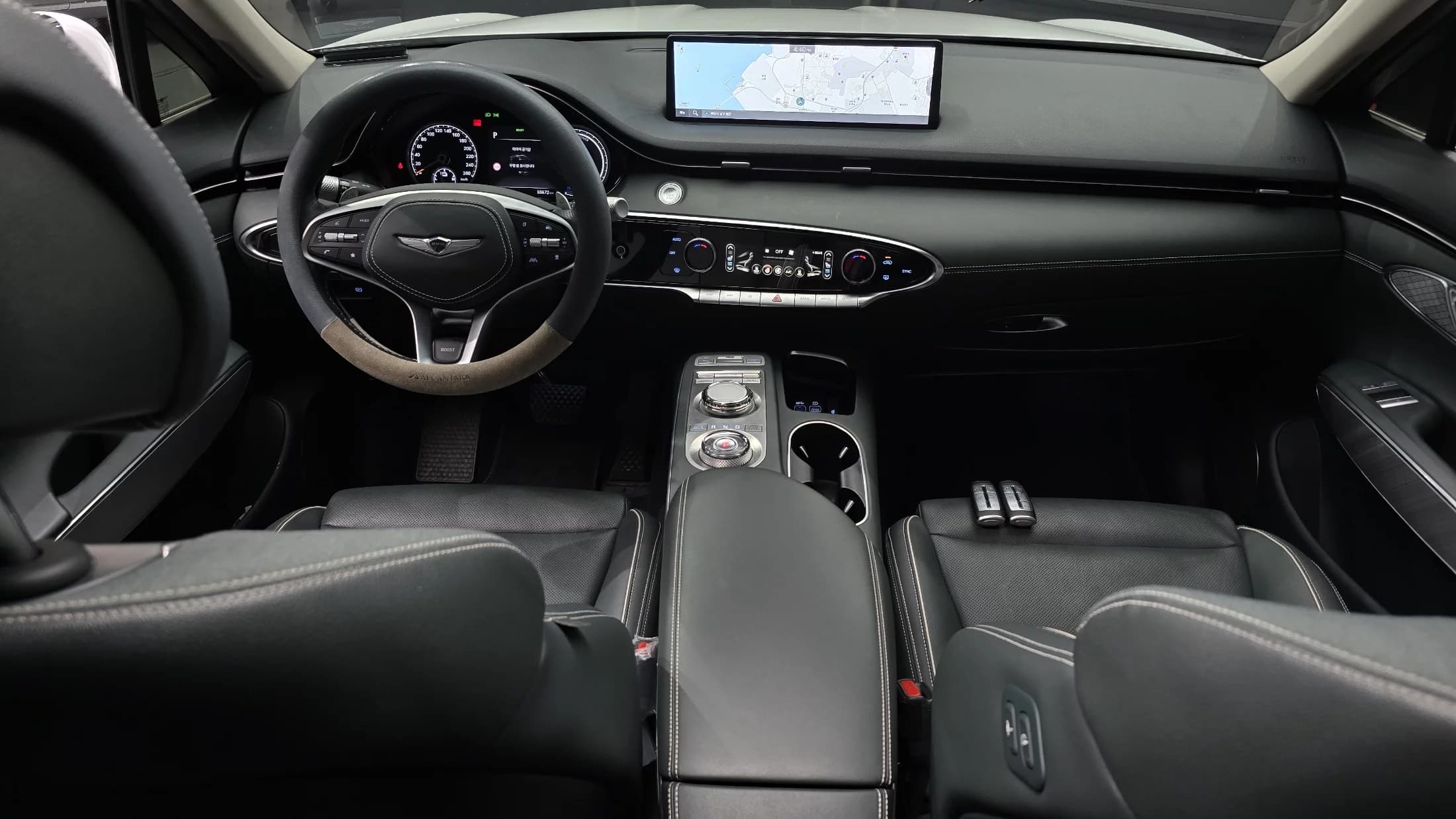 Genesis GV70 e-AWD, электромобиль, 2022 г. 58742 км. — фото 7