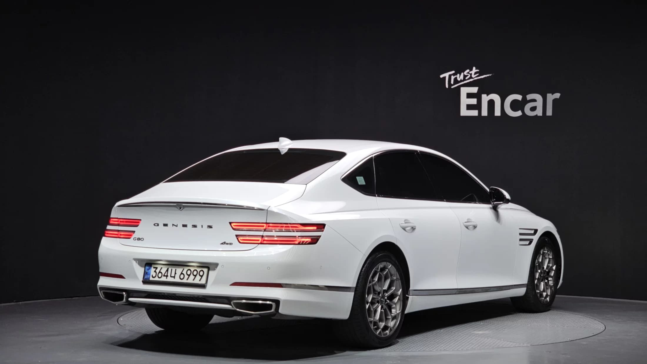 Genesis G80 Gasoline 3.5 Turbo AWD, 2021 г. 58129 км. — фото 2