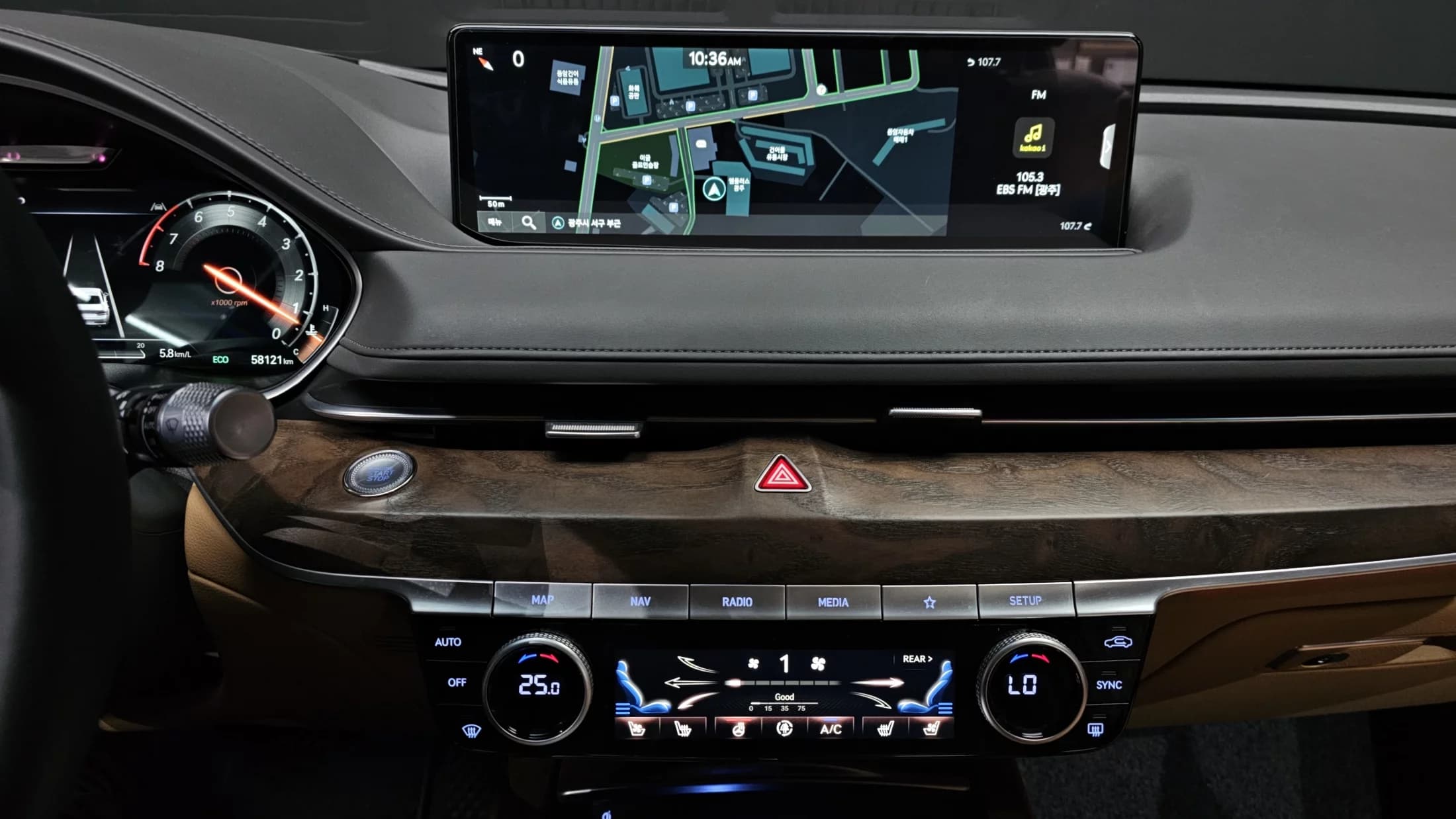 Genesis G80 Gasoline 3.5 Turbo AWD, 2021 г. 58129 км. — фото 15