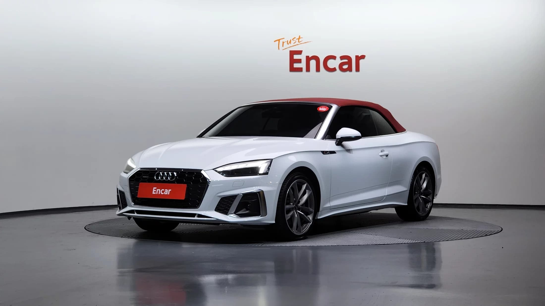 Audi A5 45 TFSI Quattro Cabriolet, 2022 г. 35094 км. — фото 4