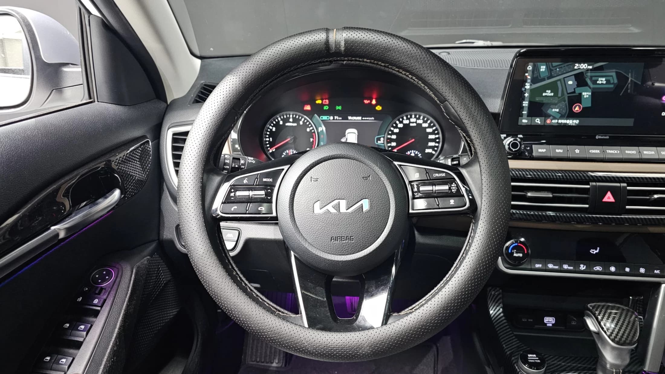 Kia Seltos Gasoline 1.6 Turbo 2WD Gravity, 2022 г. 113104 км. — фото 13