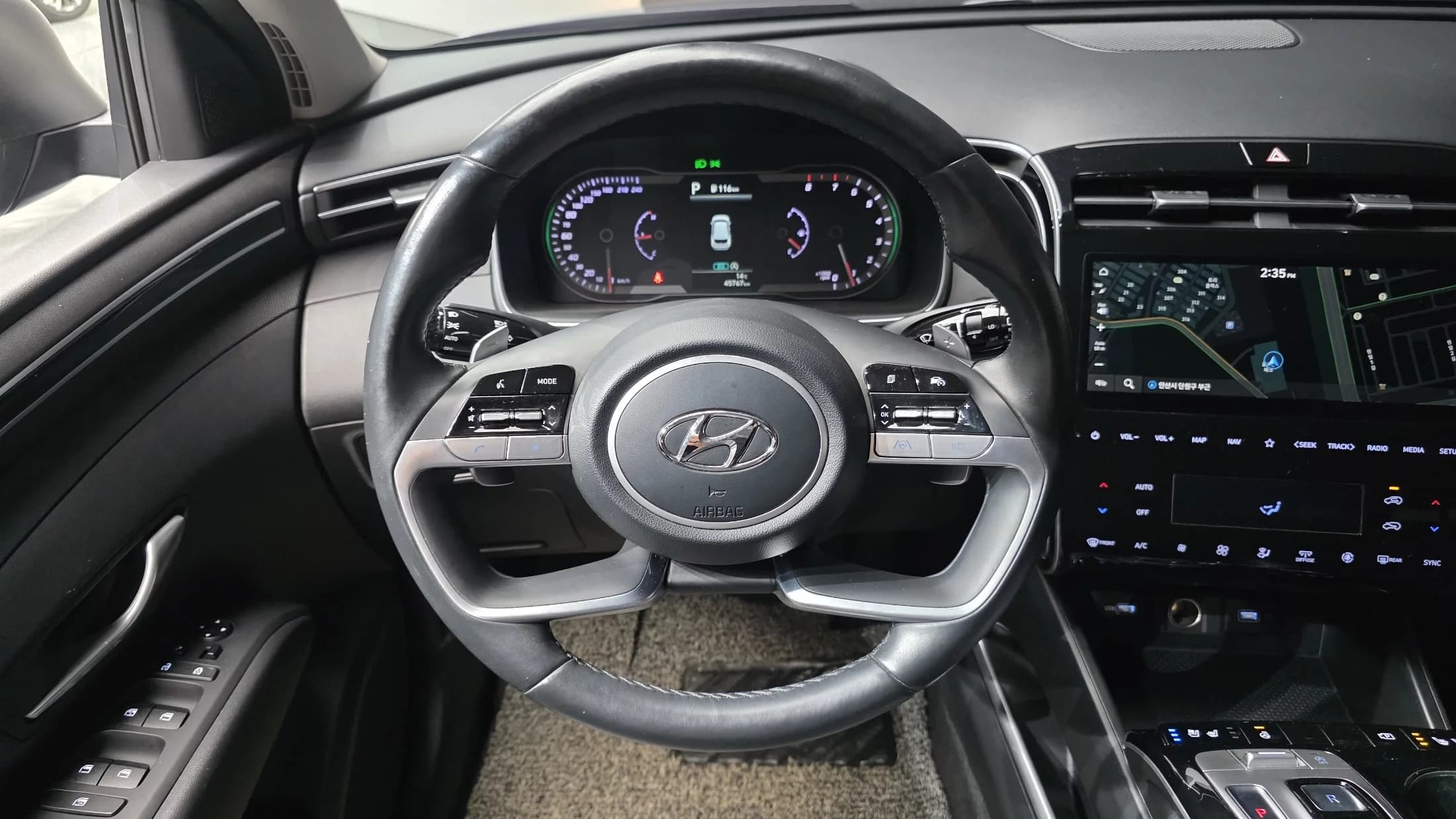 Hyundai Tucson Gasoline 1.6 Turbo 2WD Modern, 2021 г. 45905 км. — фото 13