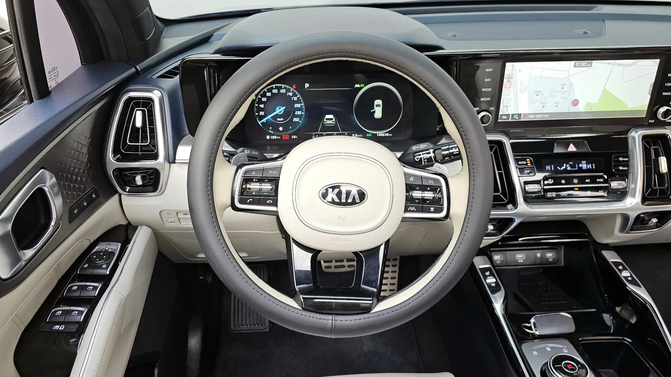 Kia Sorento HEV 1.6 4WD Gravity, гибрид, 2021 г. 144624 км. — фото 13