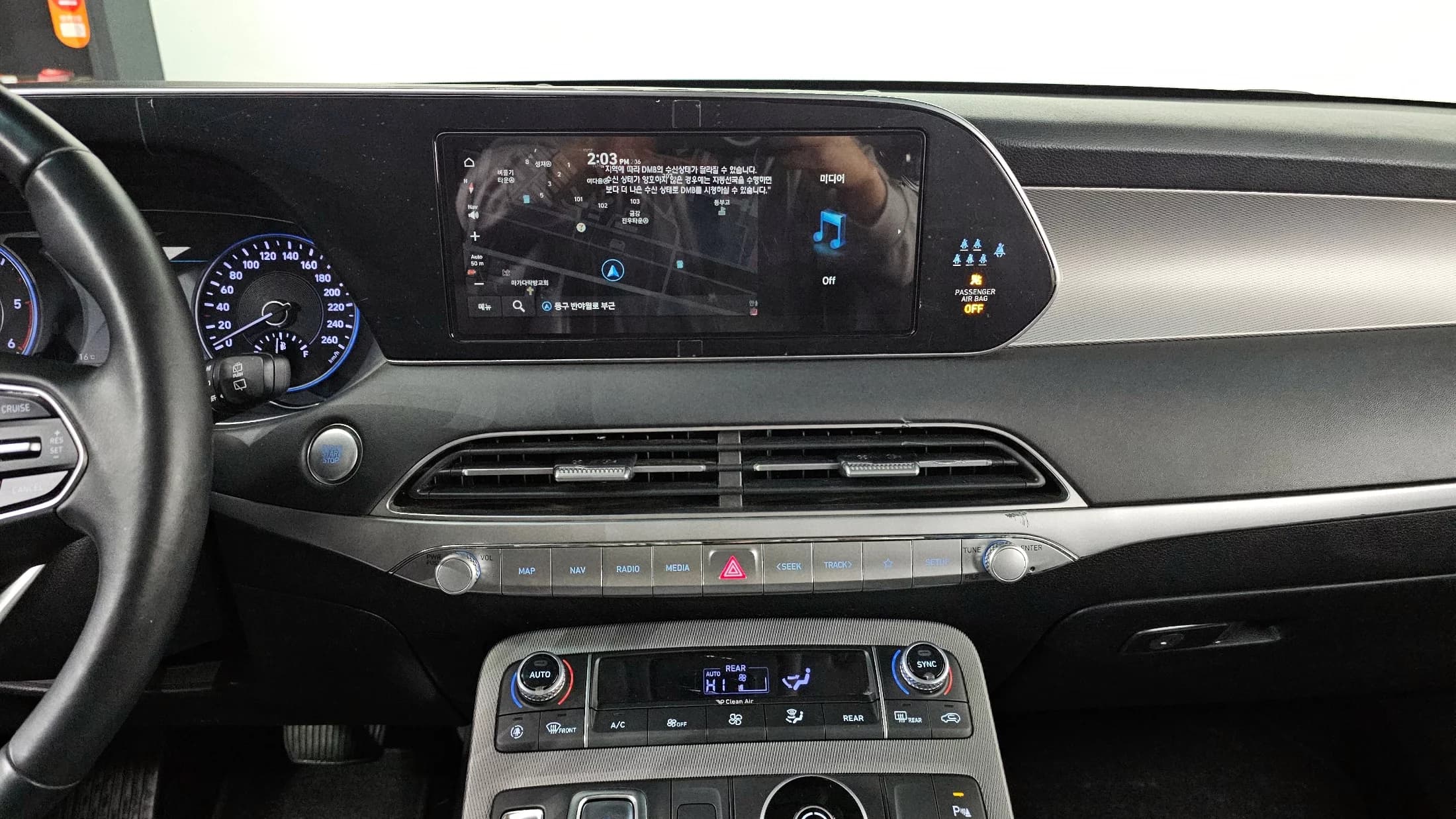 Hyundai Palisade Diesel 2.2 2WD Exclusive, 2022 г. 96680 км. — фото 15