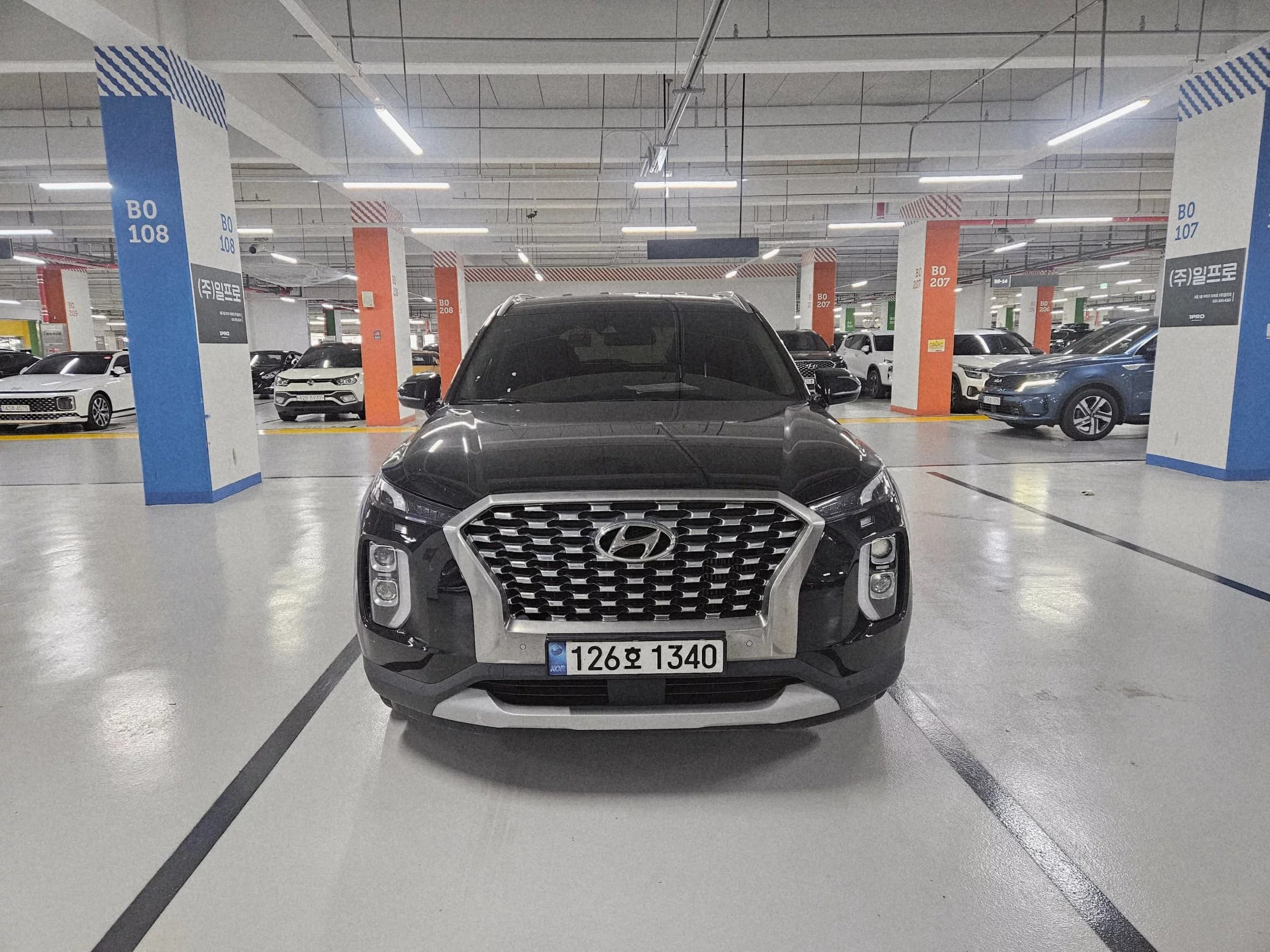 Hyundai Palisade Diesel 2.2 2WD Exclusive, 2021 г. 121898 км. — фото 2