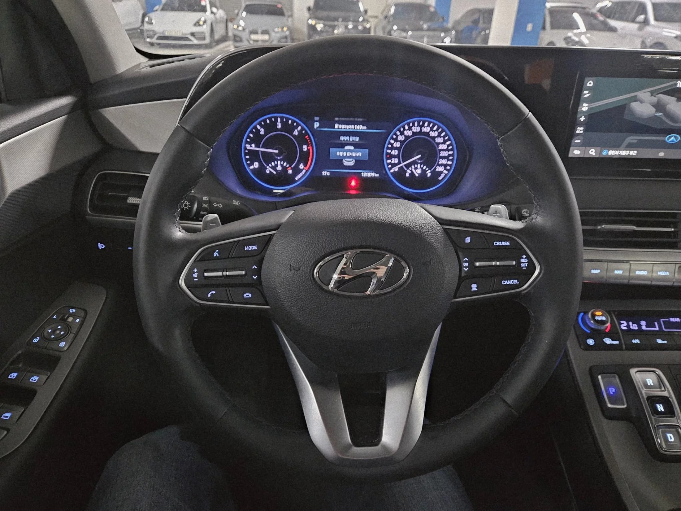 Hyundai Palisade Diesel 2.2 2WD Exclusive, 2021 г. 121898 км. — фото 9