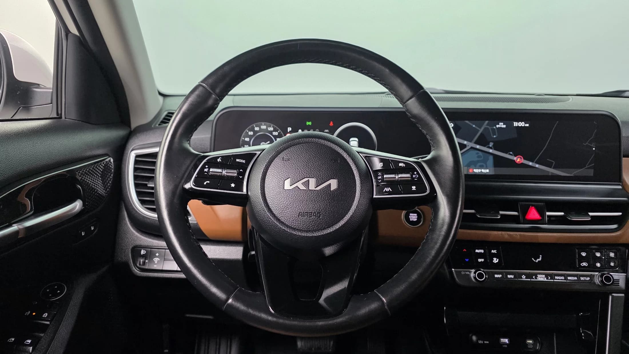 Kia Seltos Gasoline 1.6 Turbo 2WD Signature, 2022 г. 43407 км. — фото 14