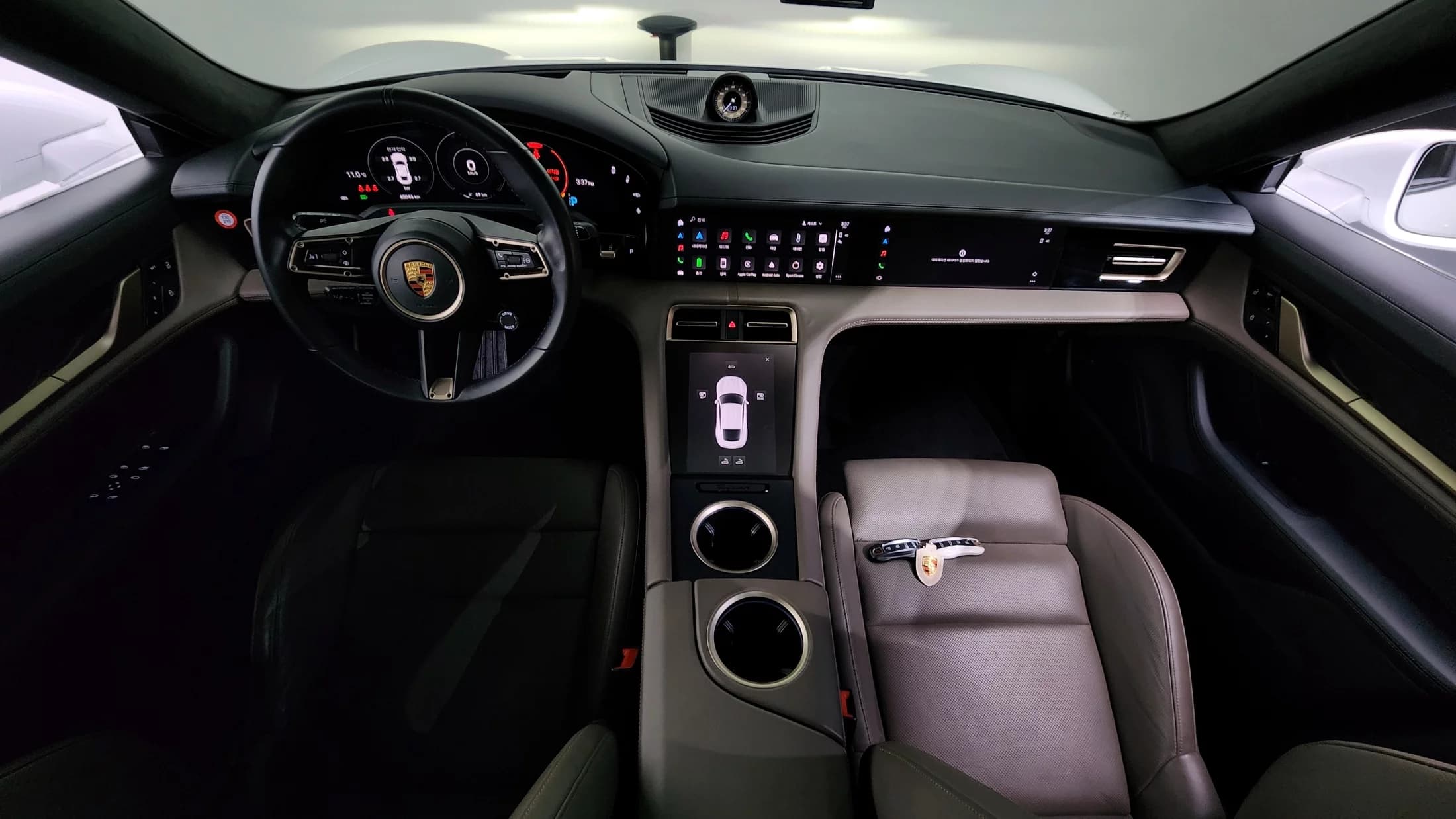 Porsche TAYCAN Turbo S, электромобиль, 2021 г. 60179 км. — фото 7