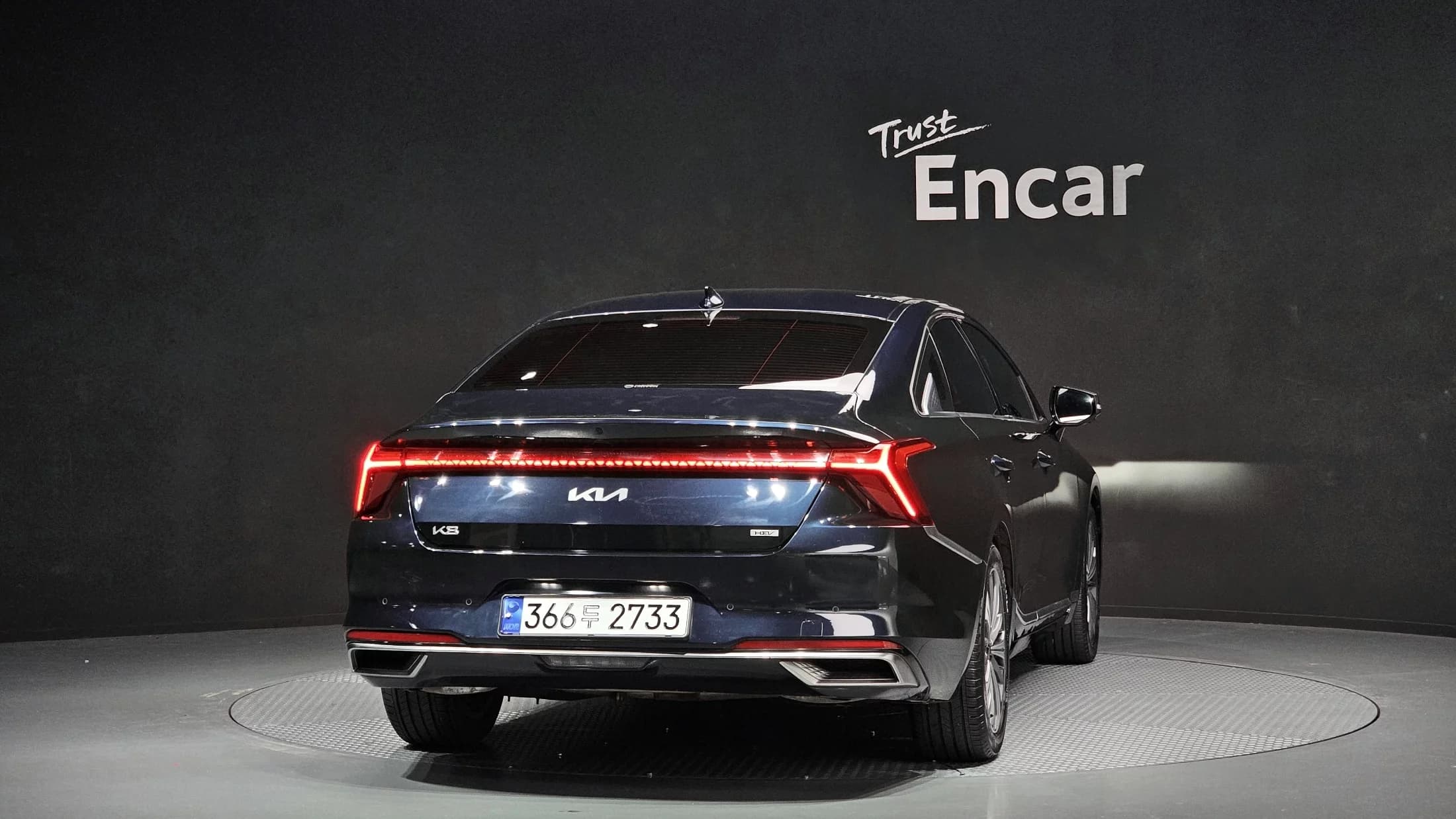 Kia K8 Signature, гибрид, 2021 г. 44422 км. — фото 4