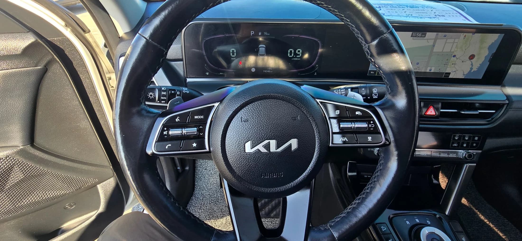 Kia Seltos Gasoline 1.6 Turbo 2WD Signature, 2022 г. 74144 км. — фото 7
