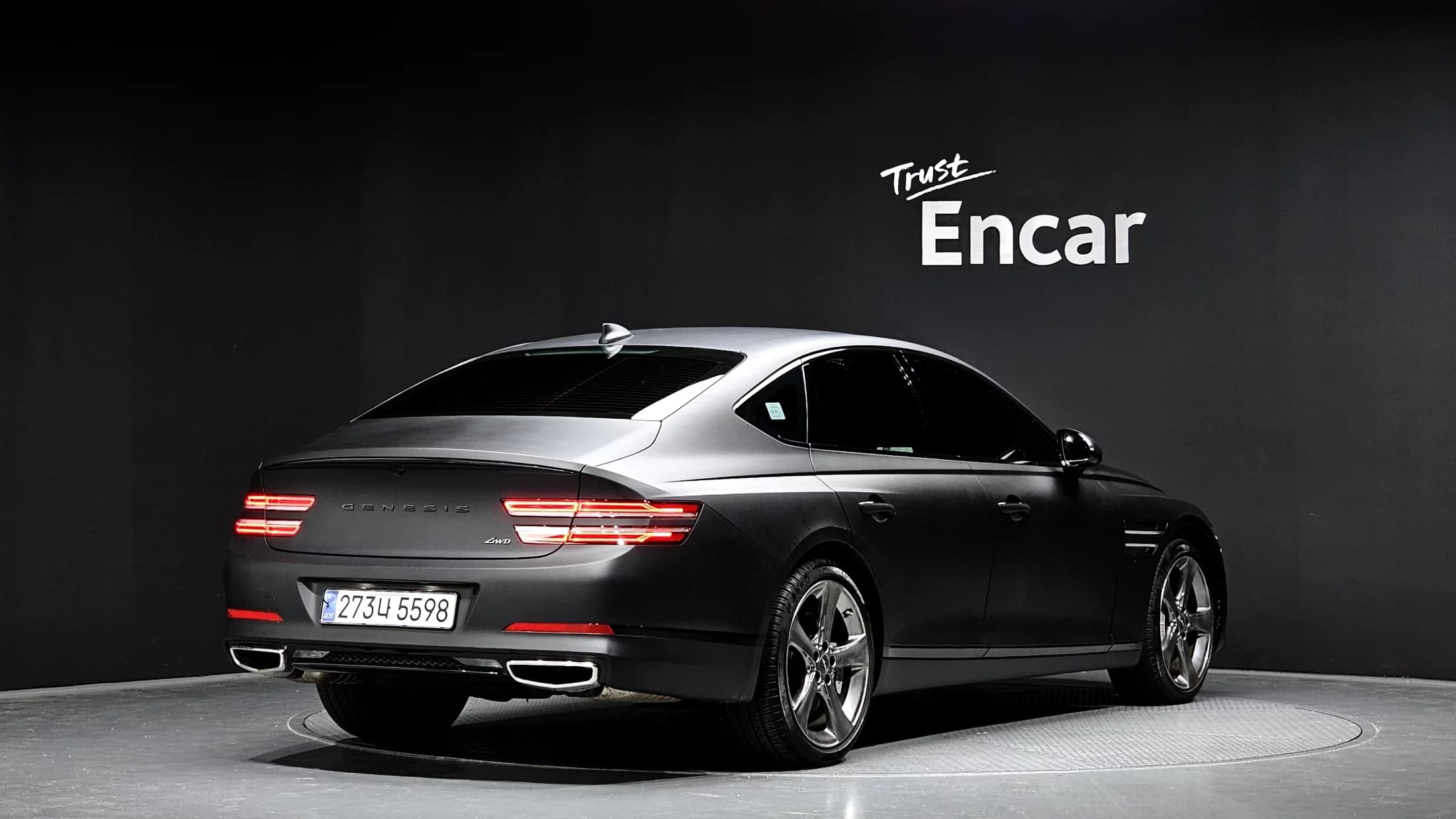 Genesis G80 Gasoline 2.5 Turbo AWD, 2023 г. 18478 км. — фото 2
