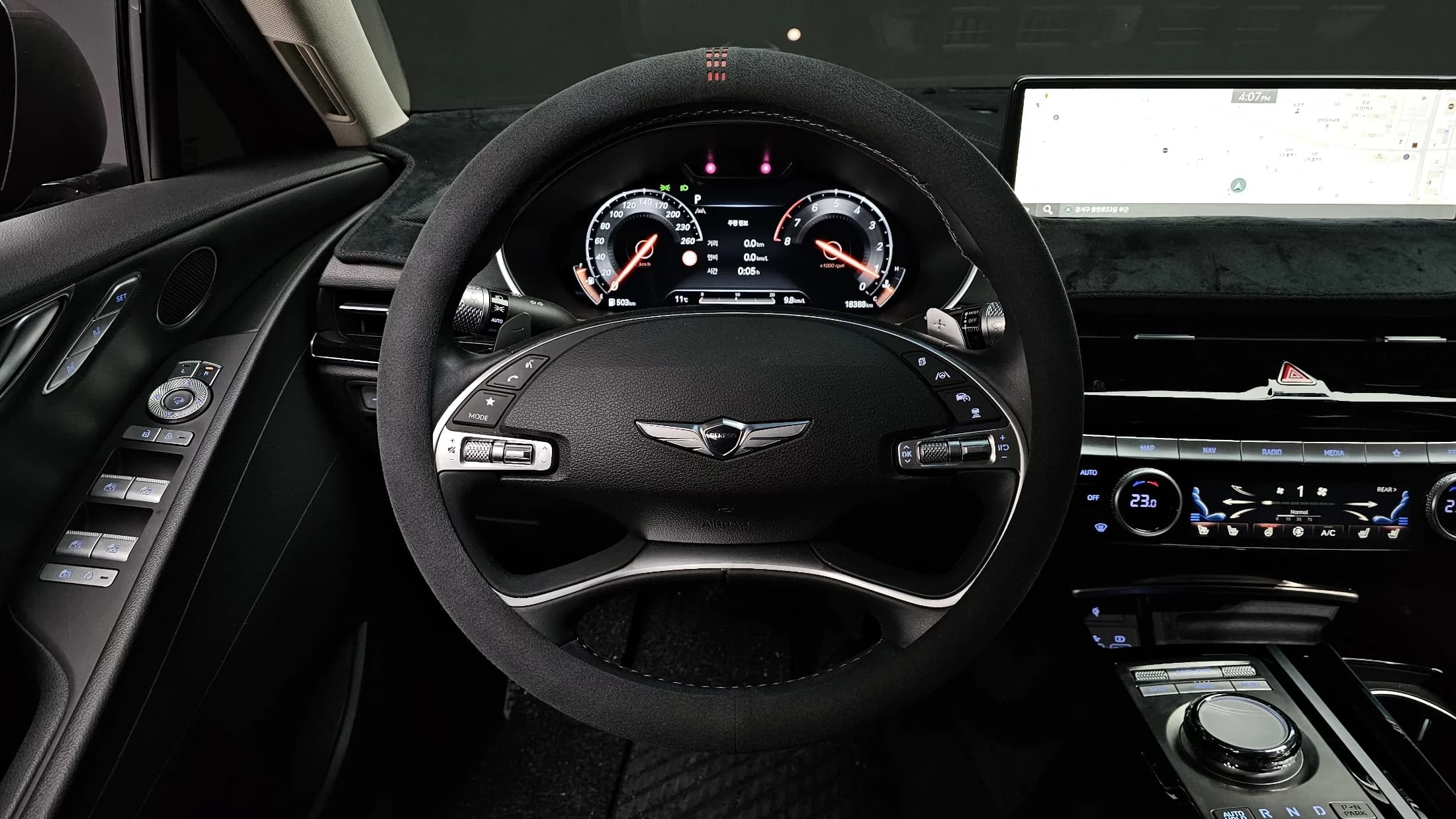 Genesis G80 Gasoline 2.5 Turbo AWD, 2023 г. 18478 км. — фото 13