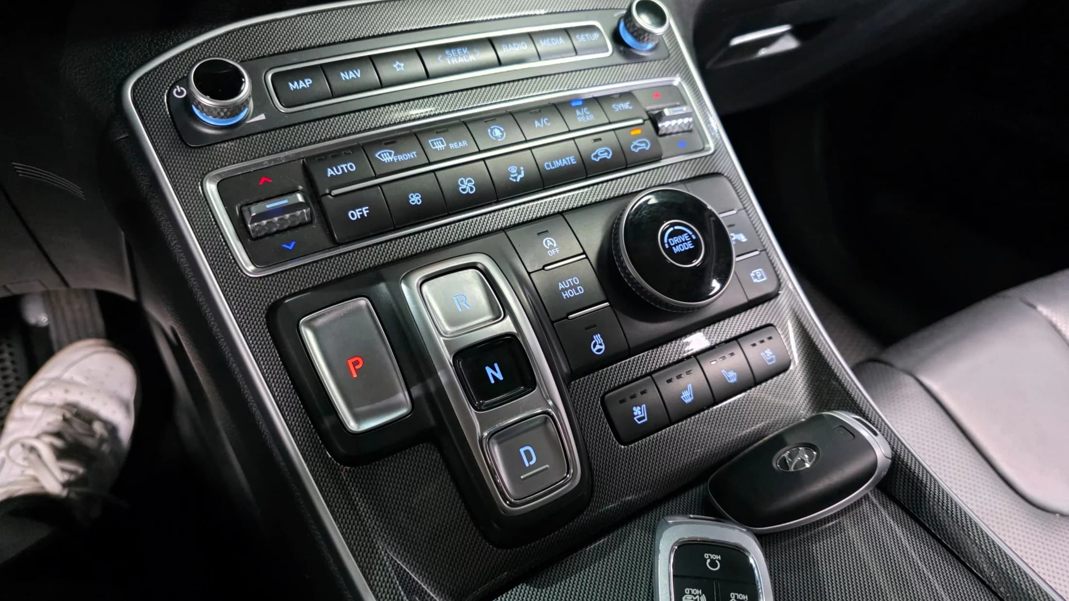 Hyundai Santa Fe Gasoline 2.5T 2WD Prestige, 2021 г. 38495 км. — фото 9