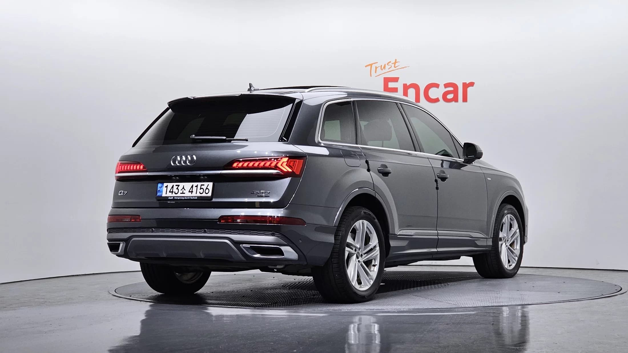 Audi Q7 45 TDI Quattro Premium, 2021 г. 56909 км. — фото 2
