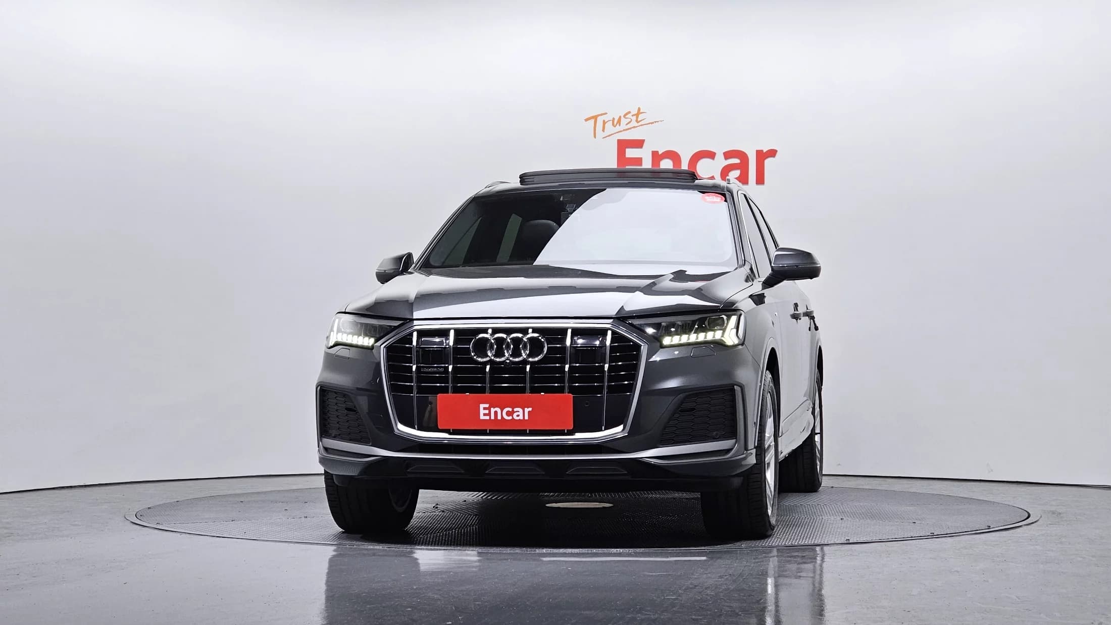 Audi Q7 45 TDI Quattro Premium, 2021 г. 56909 км. — фото 3