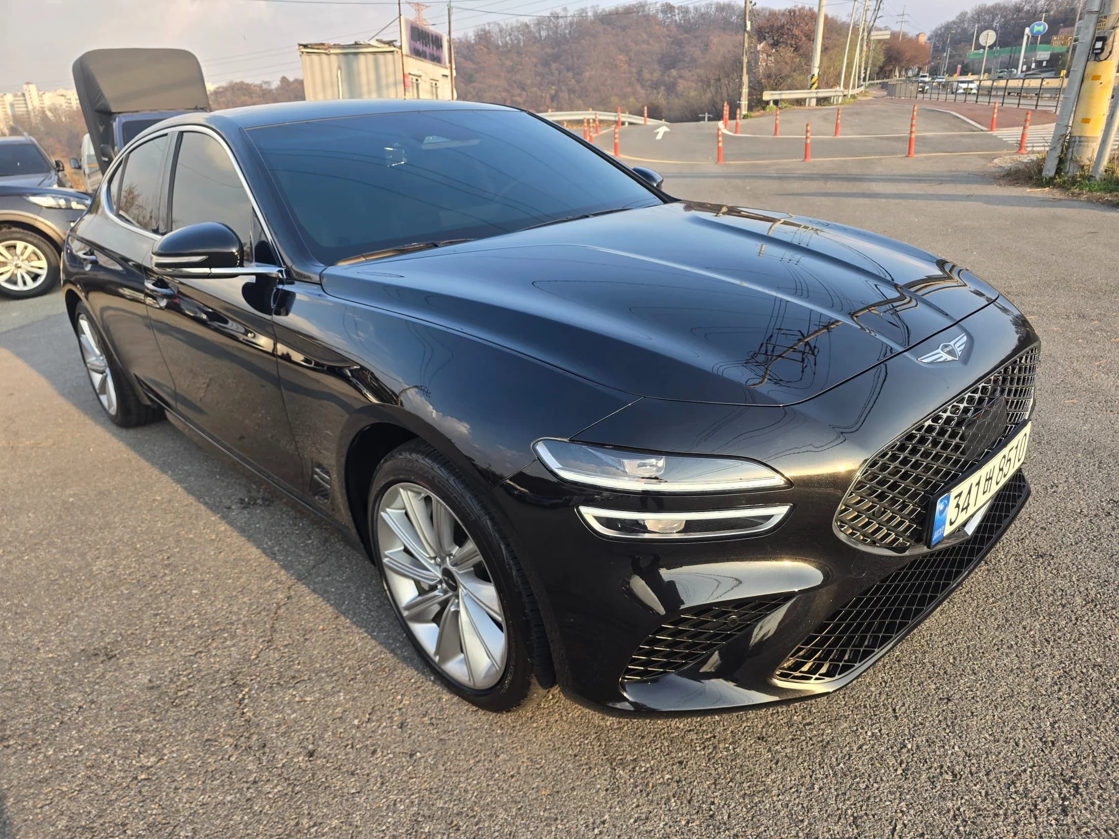 Genesis G70 Gasoline 2.5T 4WD, 2025 г. 5278 км. — фото 3