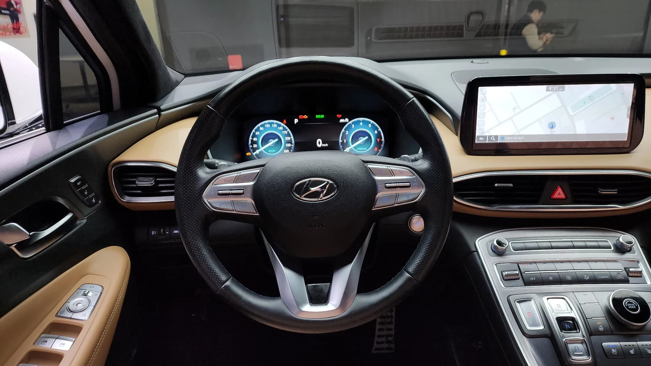 Hyundai Santa Fe Gasoline 2.5T 2WD Calligraphy, 2021 г. 37317 км. — фото 13