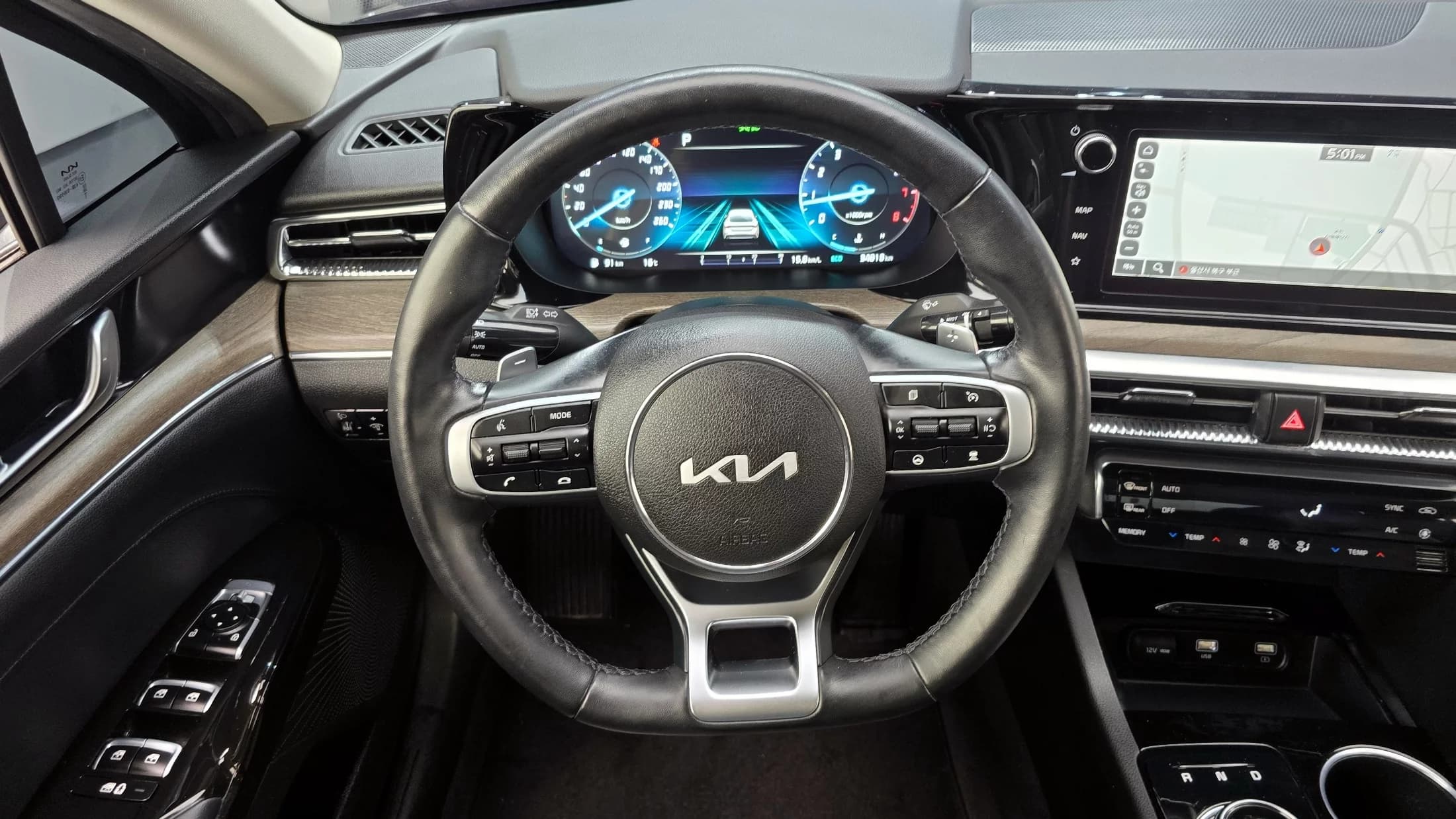 Kia K5 (Киа Оптима) 1.6 Turbo Noblesse, 2022 г. 34832 км. — фото 14