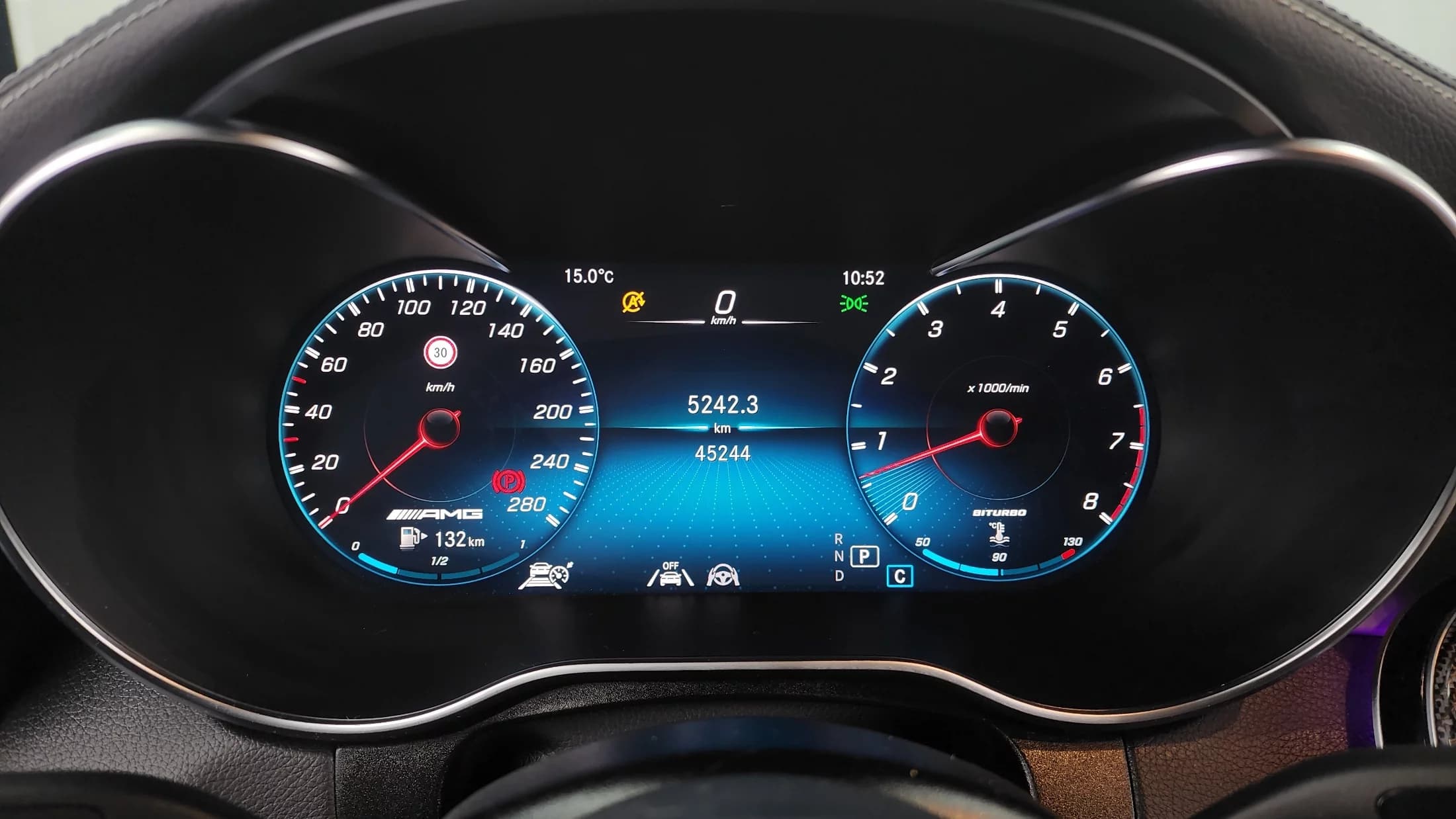 Mercedes-Benz GLC-Class AMG GLC43 4MATIC, 2022 г. 45372 км. — фото 8