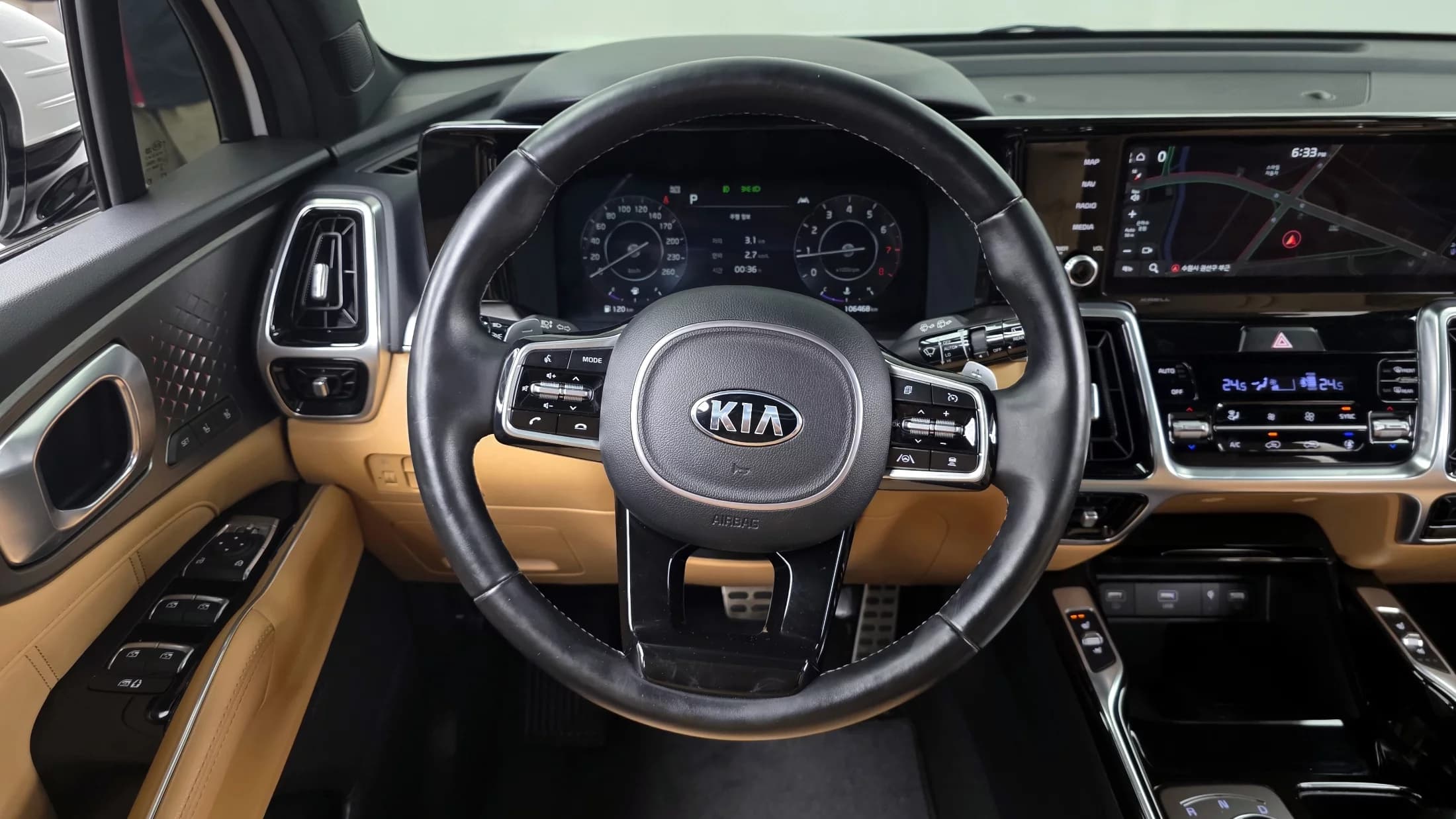 Kia Sorento Gasoline 2.5T 4WD Gravity, 2021 г. 106536 км. — фото 13