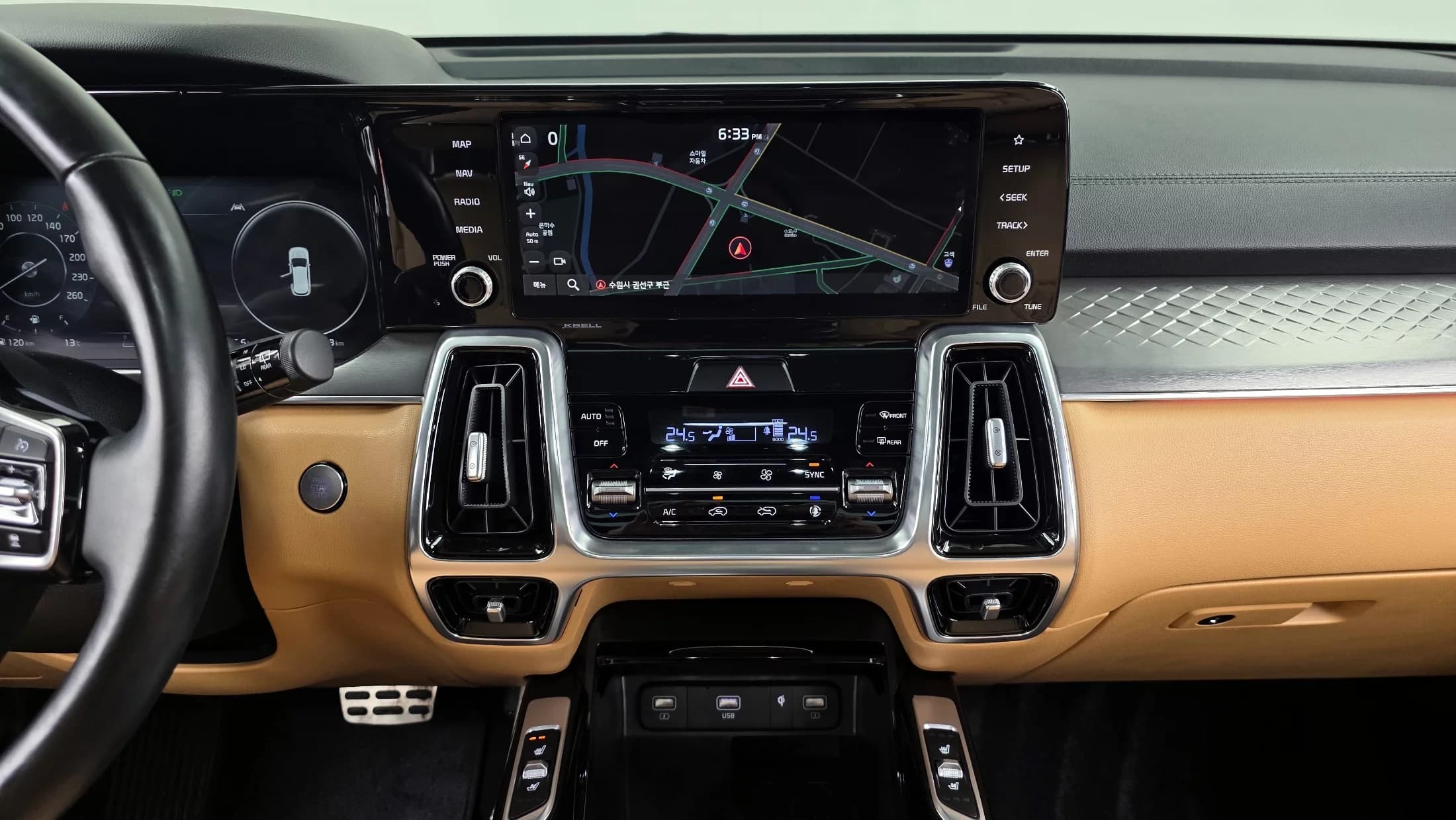 Kia Sorento Gasoline 2.5T 4WD Gravity, 2021 г. 106536 км. — фото 14