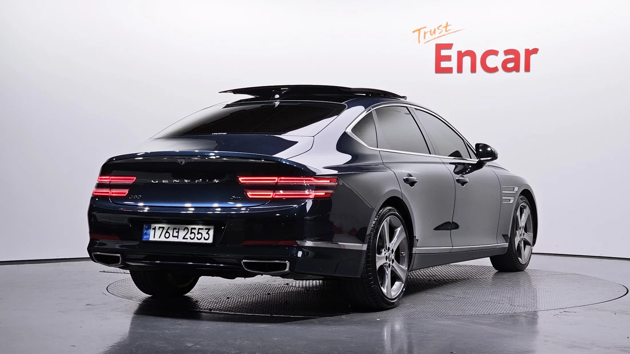 Genesis G80 Gasoline 2.5 Turbo AWD, 2022 г. 58147 км. — фото 2