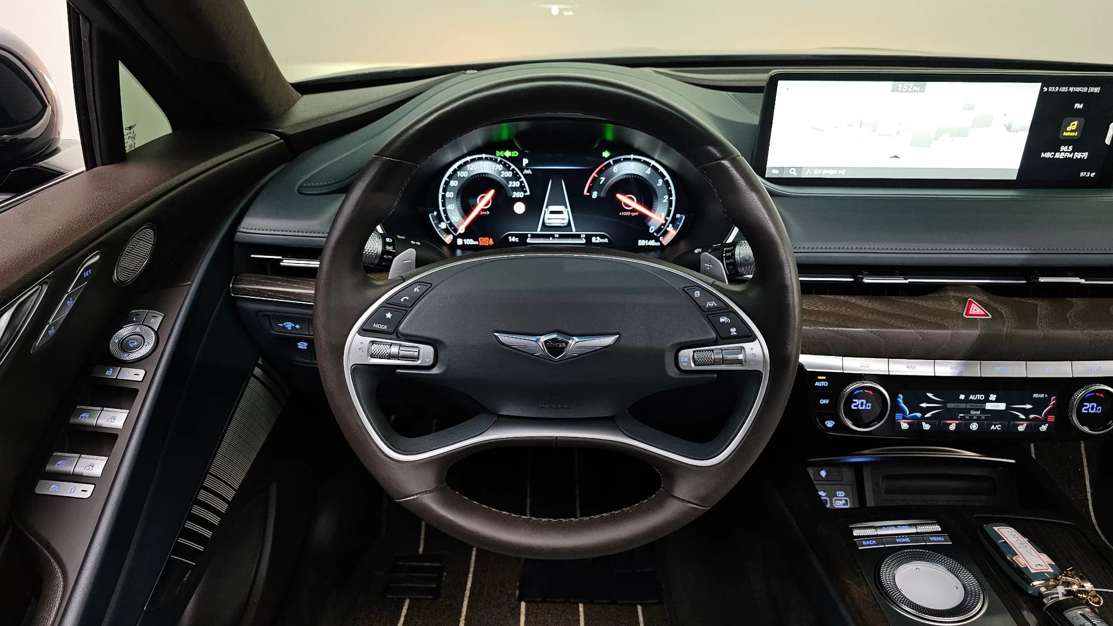 Genesis G80 Gasoline 2.5 Turbo AWD, 2022 г. 58147 км. — фото 13