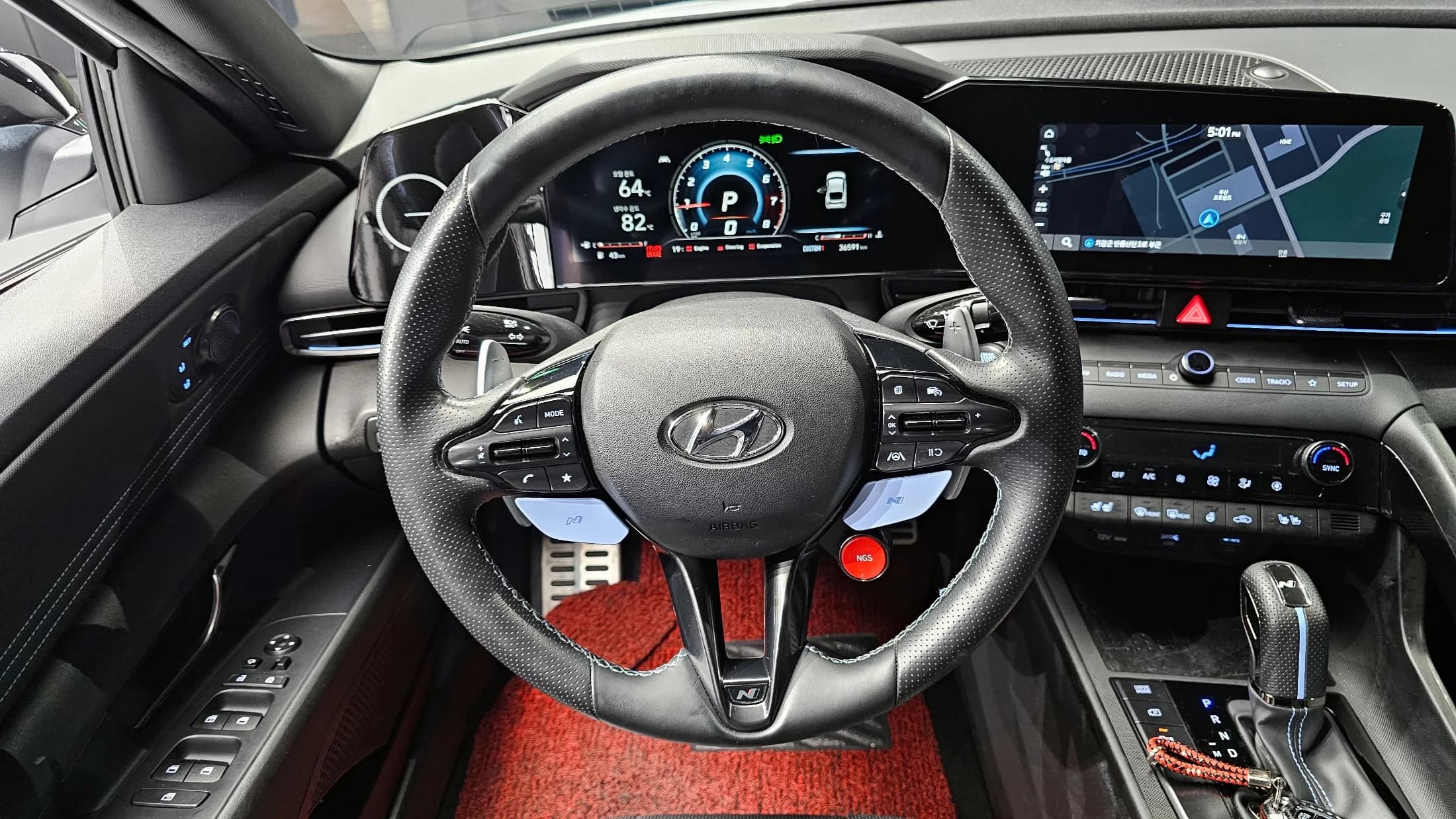 Hyundai AVANTE (Хендай Элантра) 2.0 N, 2021 г. 36638 км. — фото 38