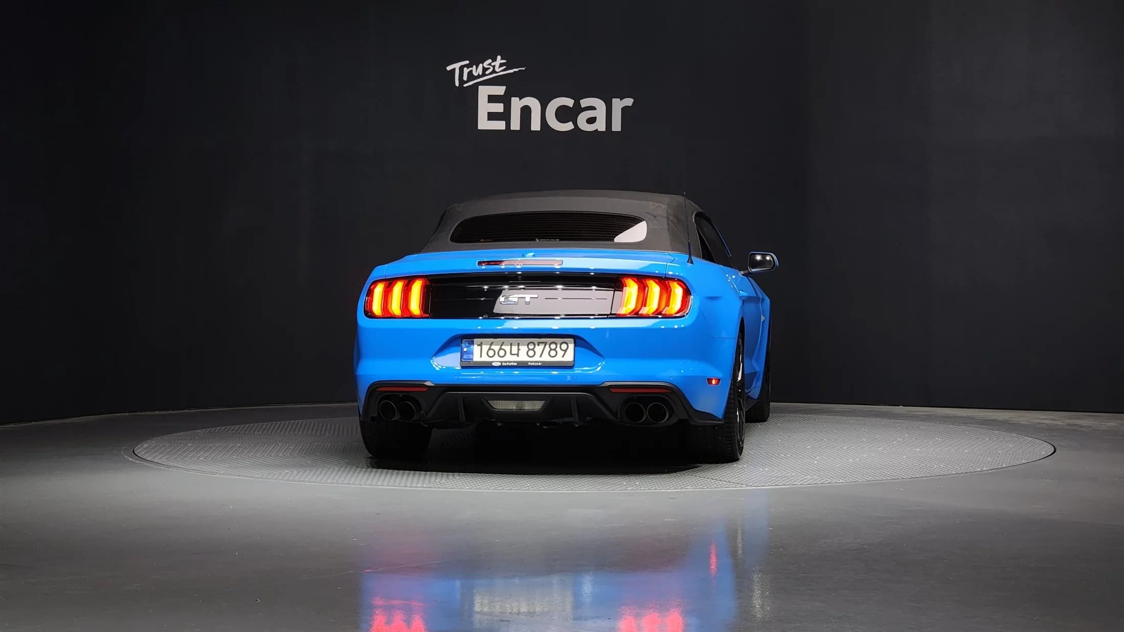 Ford MUSTANG GT Convertible, 2022 г. 10617 км. — фото 4