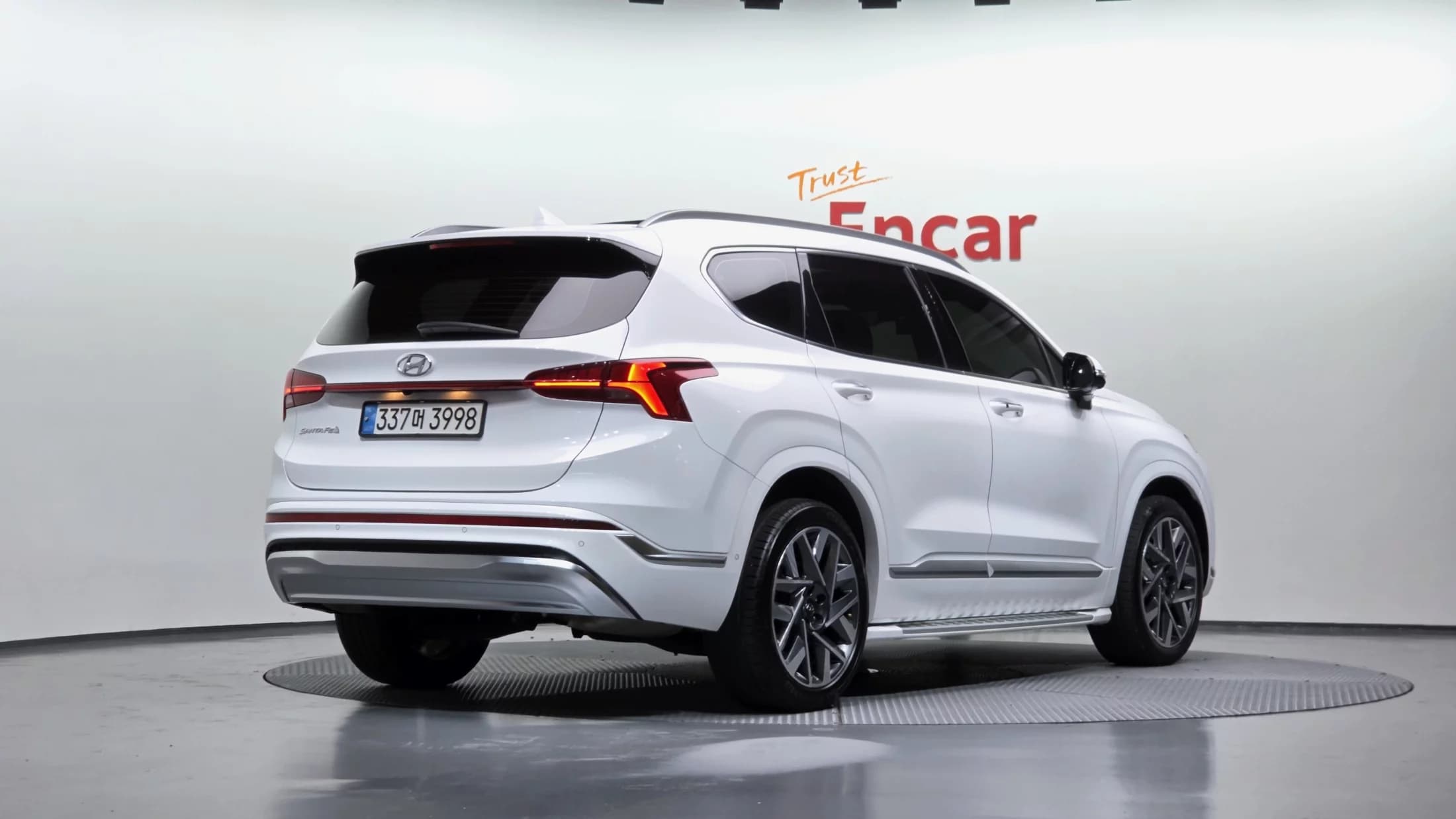 Hyundai Santa Fe Diesel 2.2 2WD Calligraphy, 2021 г. 76448 км. — фото 2