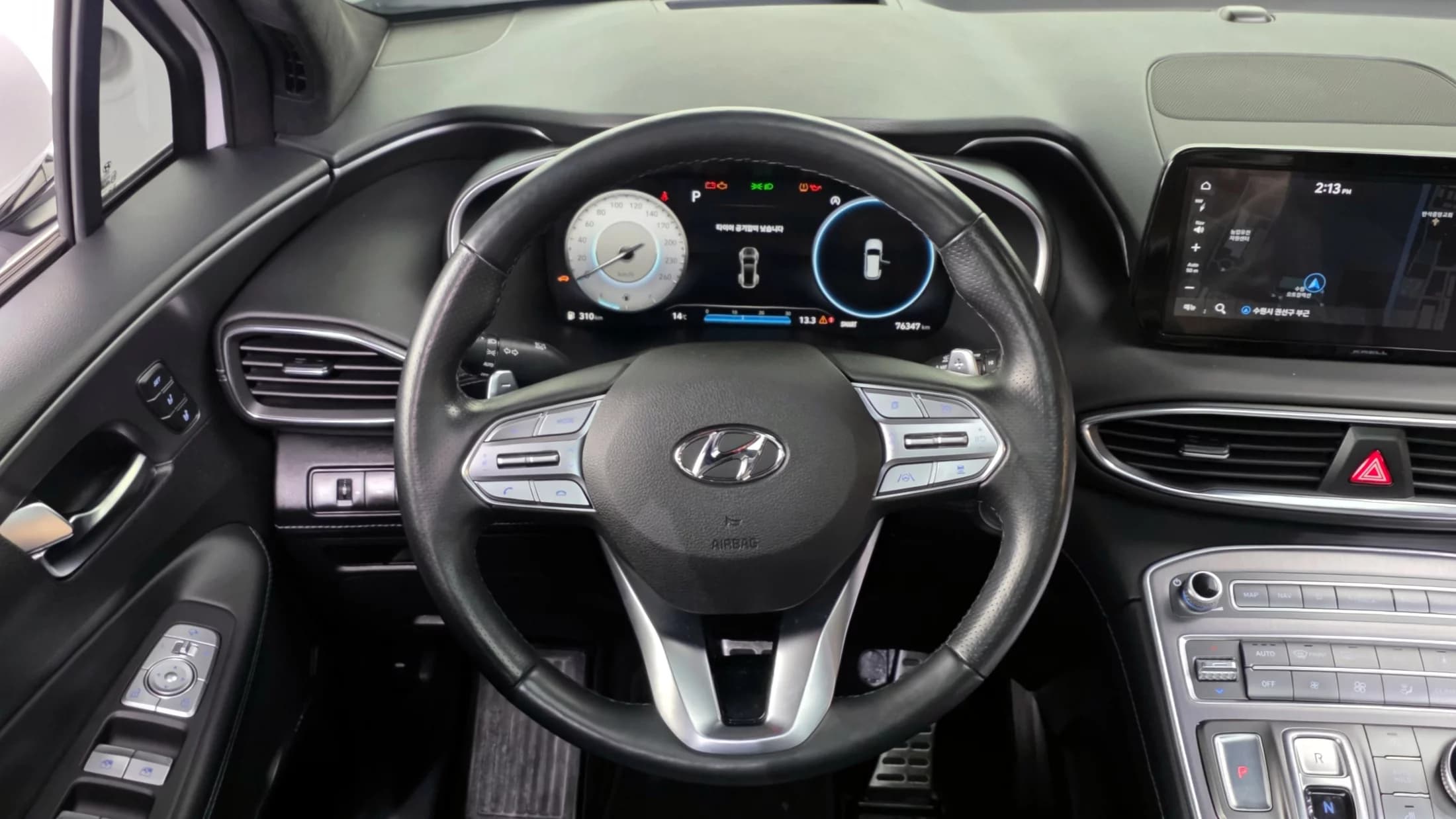 Hyundai Santa Fe Diesel 2.2 2WD Calligraphy, 2021 г. 76448 км. — фото 13