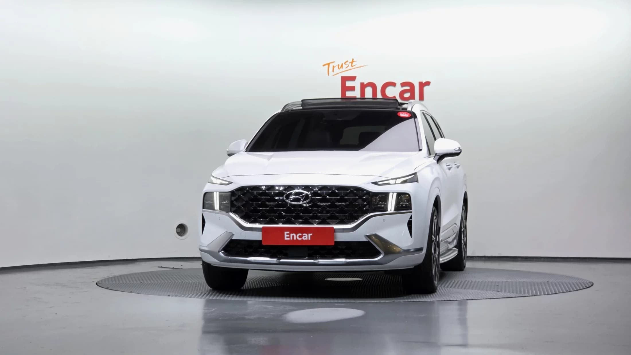 Hyundai Santa Fe Diesel 2.2 2WD Calligraphy, 2021 г. 76448 км. — фото 3