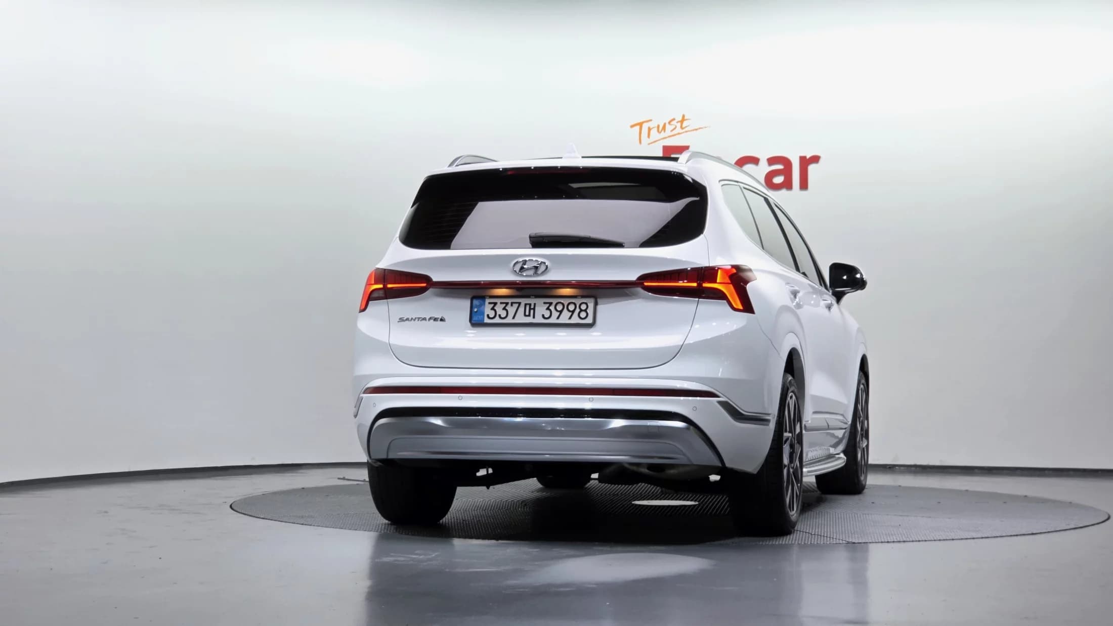 Hyundai Santa Fe Diesel 2.2 2WD Calligraphy, 2021 г. 76448 км. — фото 4